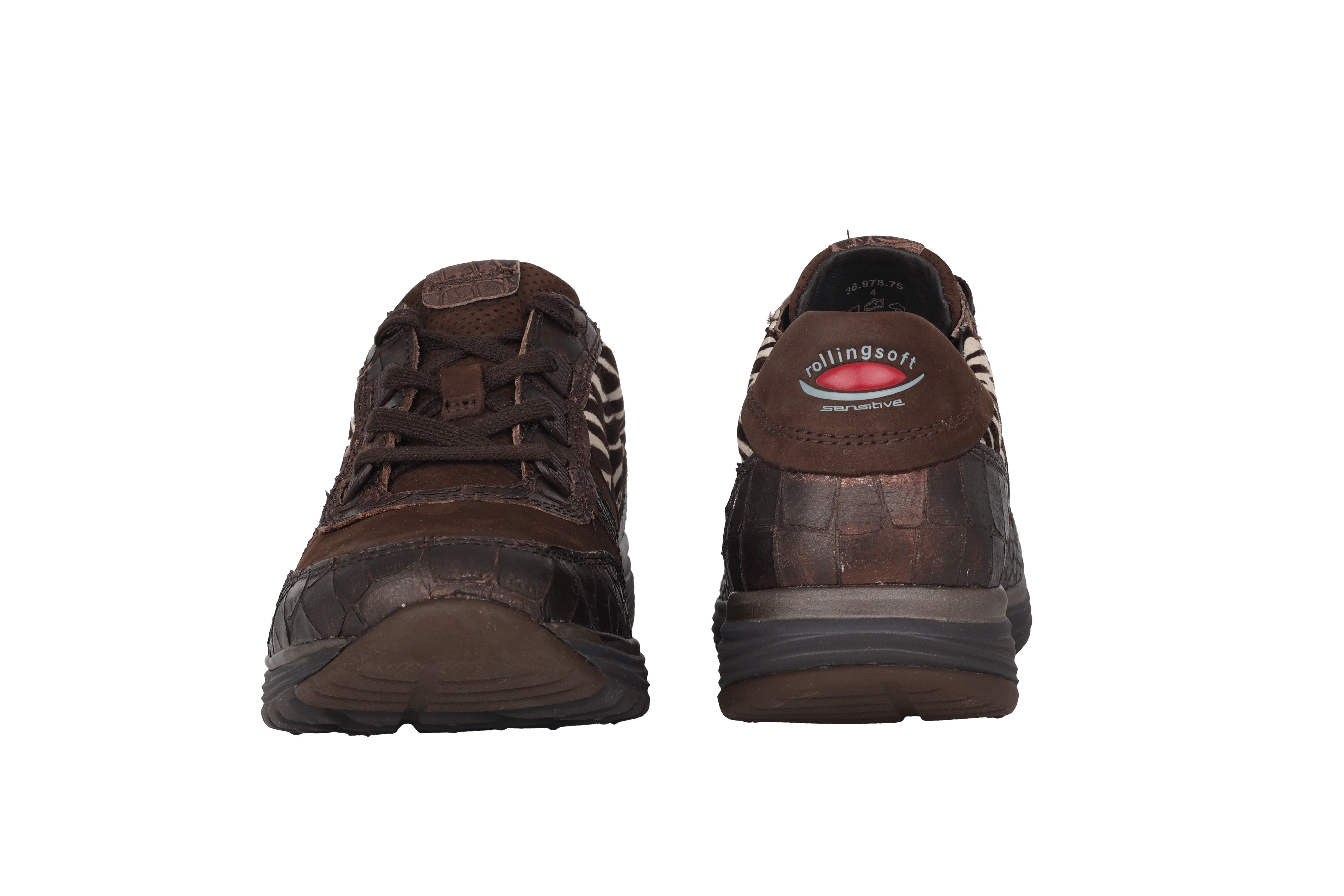 '36.978.75' women's walking rolling sneaker - Bronze mix