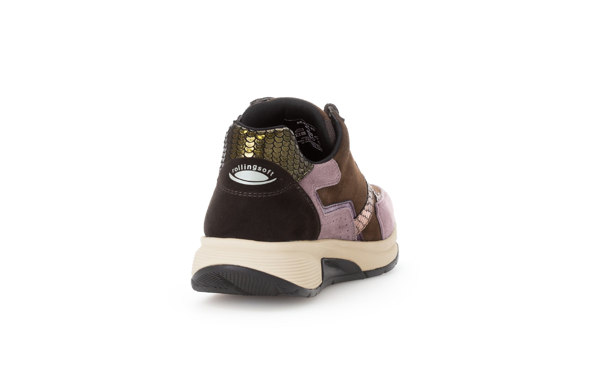 '56.878.33' women's walking rolling sneaker - purple