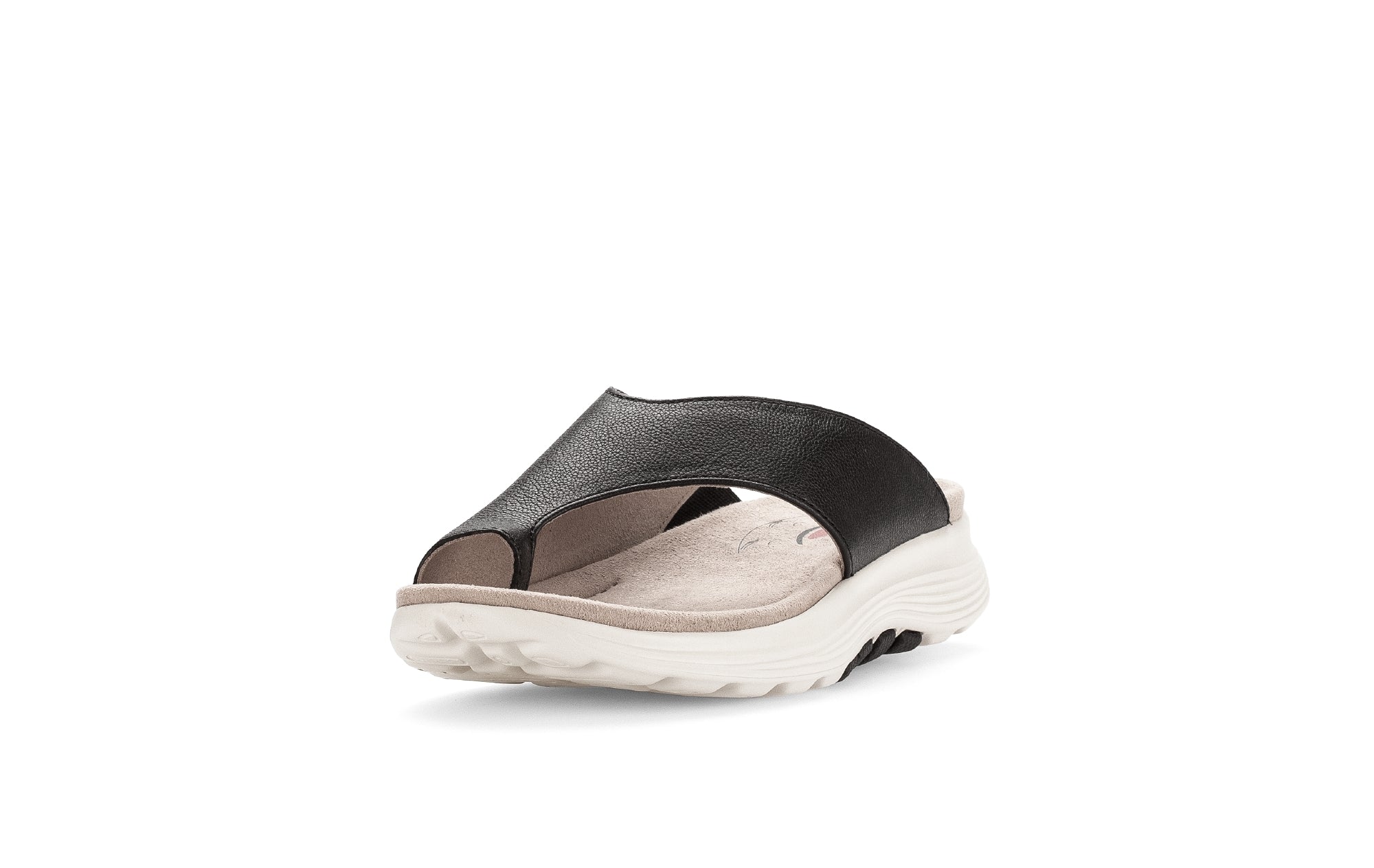 Sandalo slide da donna con punta scorrevole '66.812.67' - nero