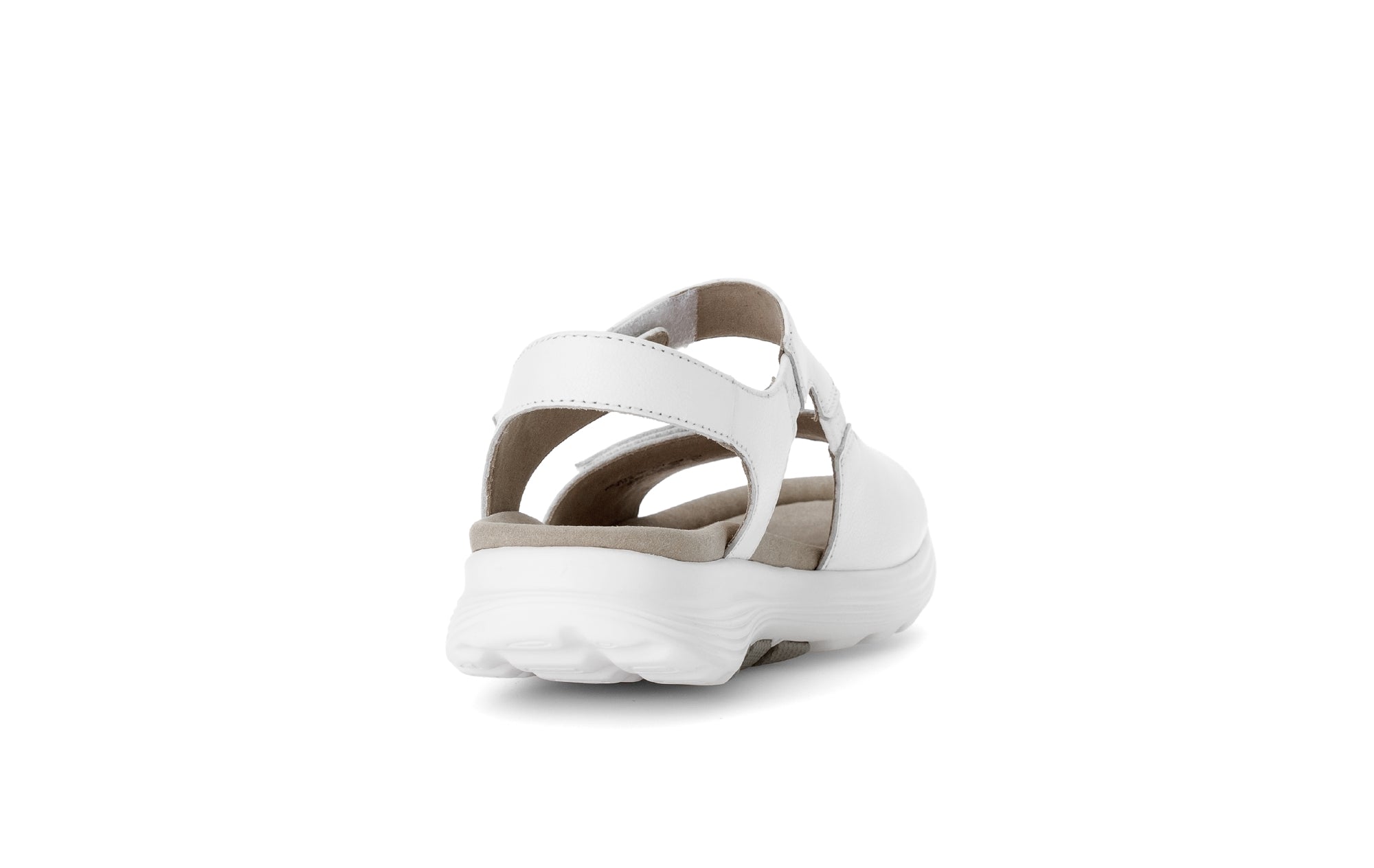 '66.815.50' women's walking rolling sandal - white