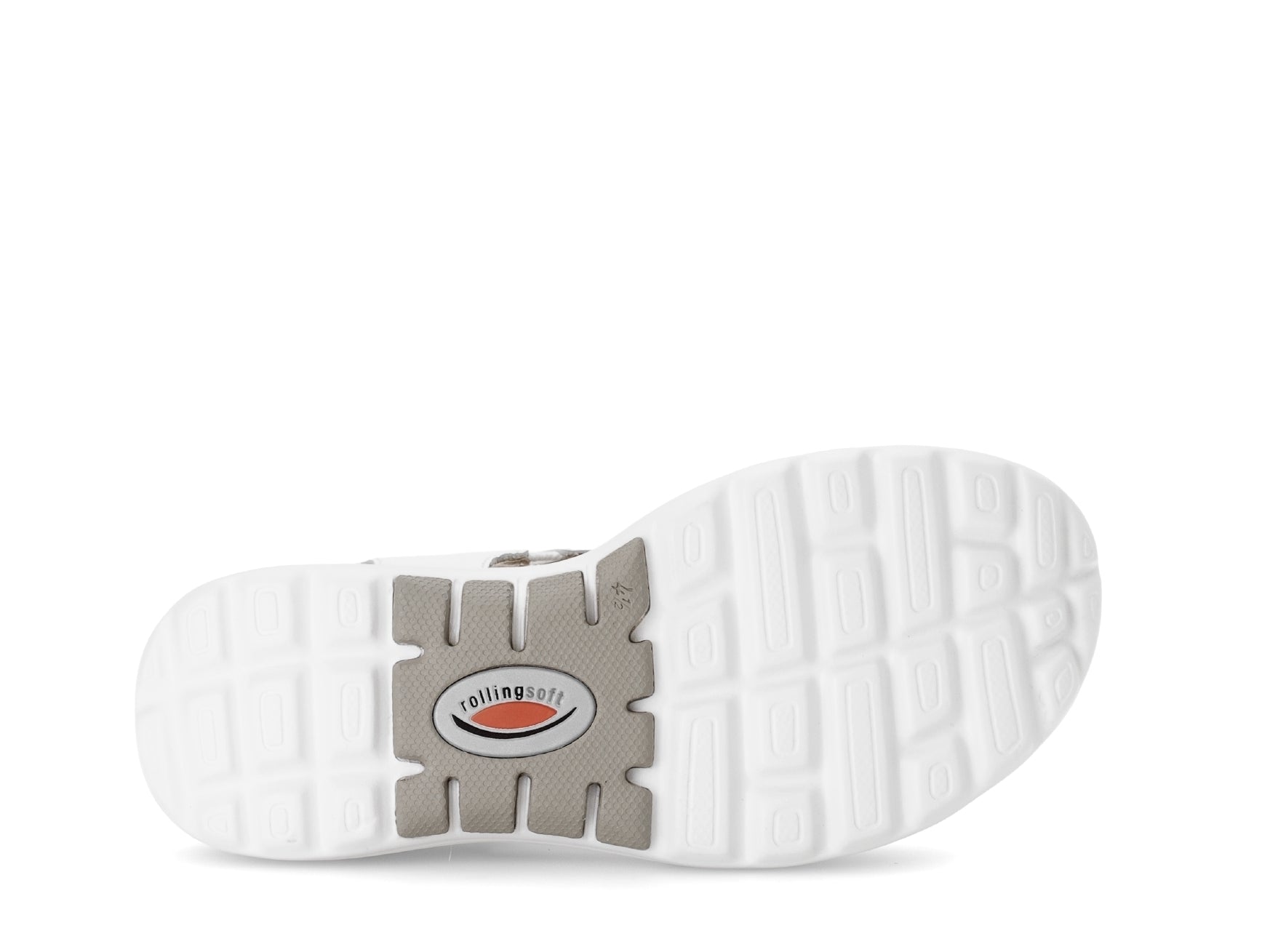 '66.815.50' women's walking rolling sandal - white