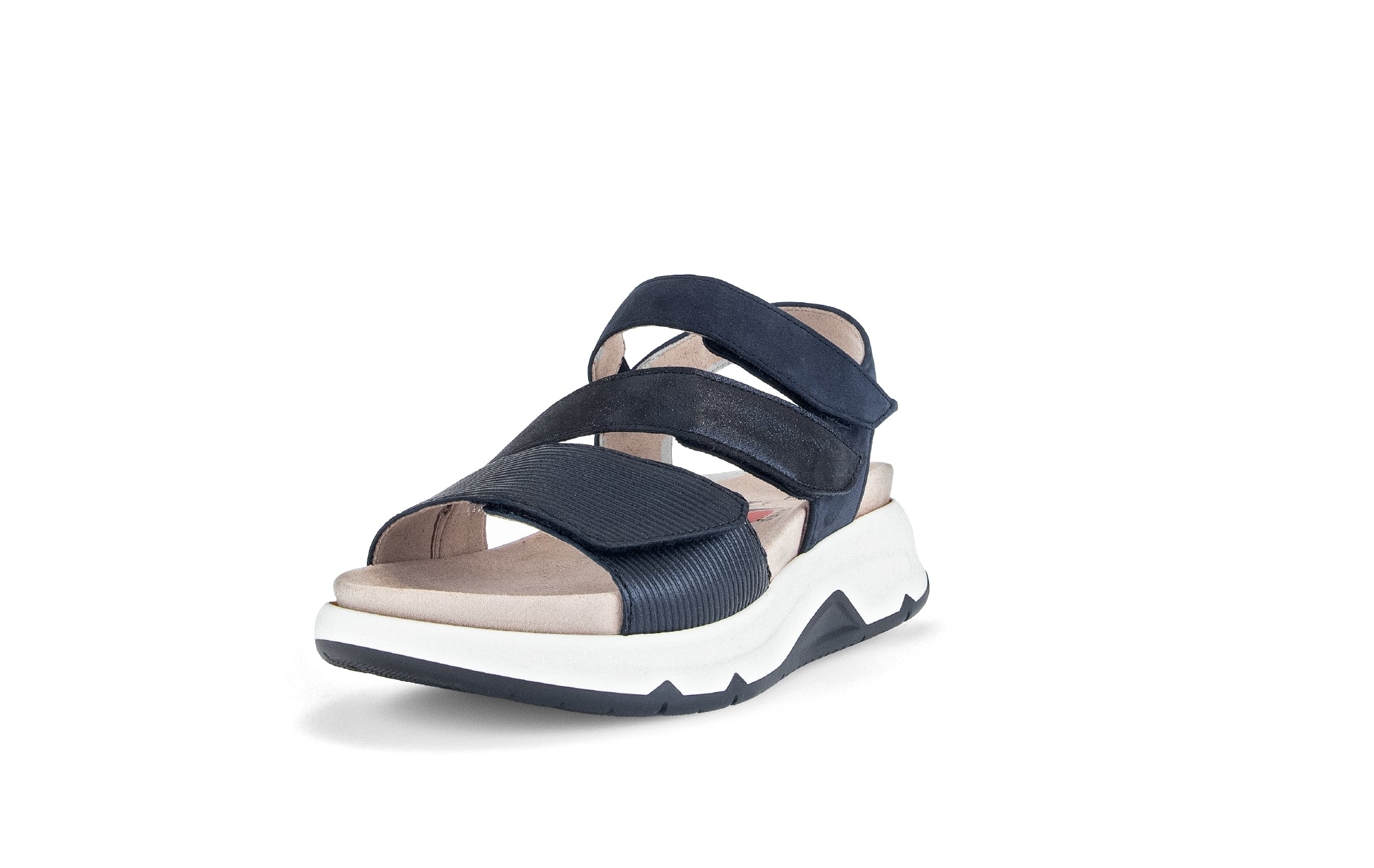 '66.882.66' women's walking rolling sandal - blue