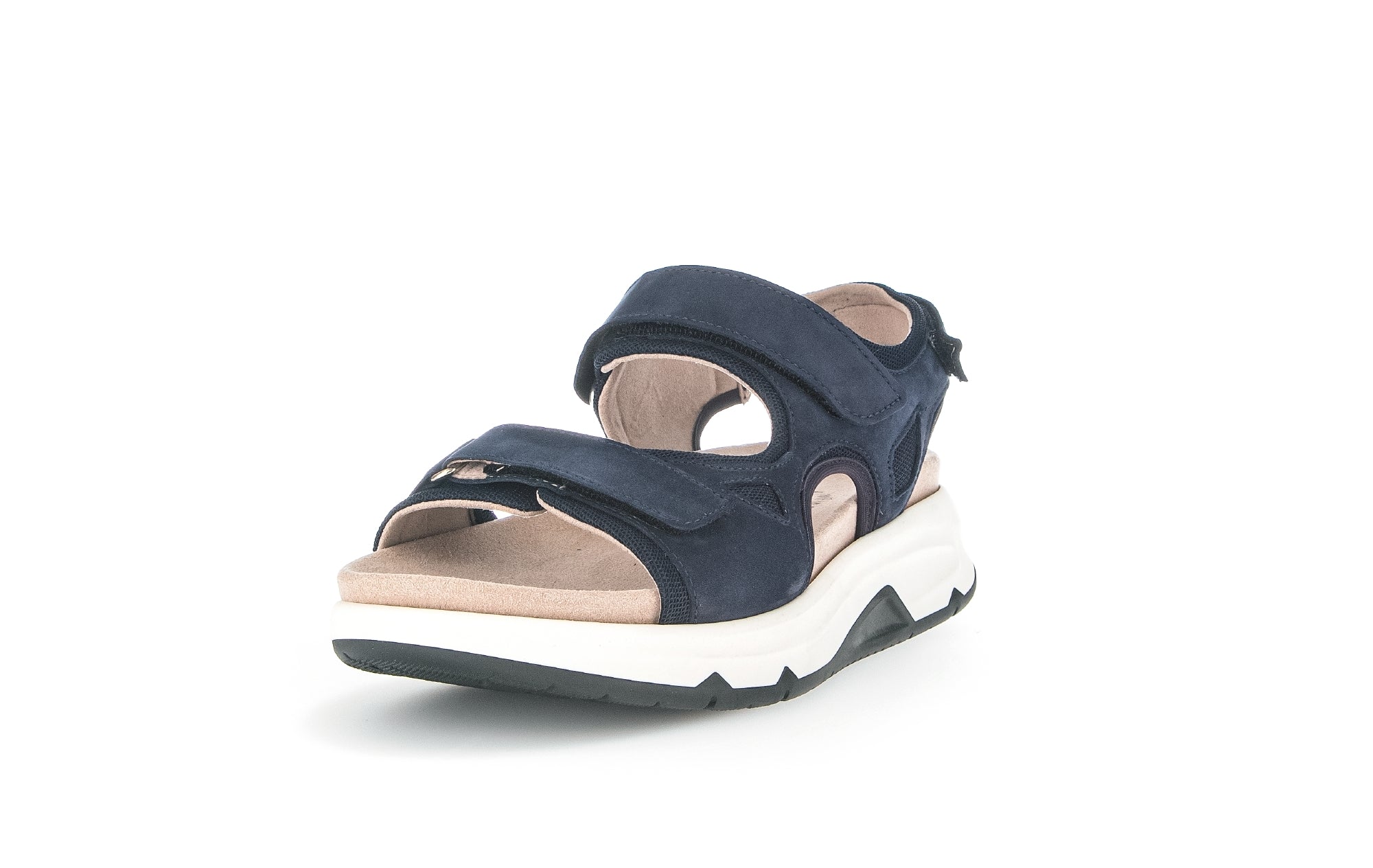 '66.889.36' women's walking rolling  sandal - blue