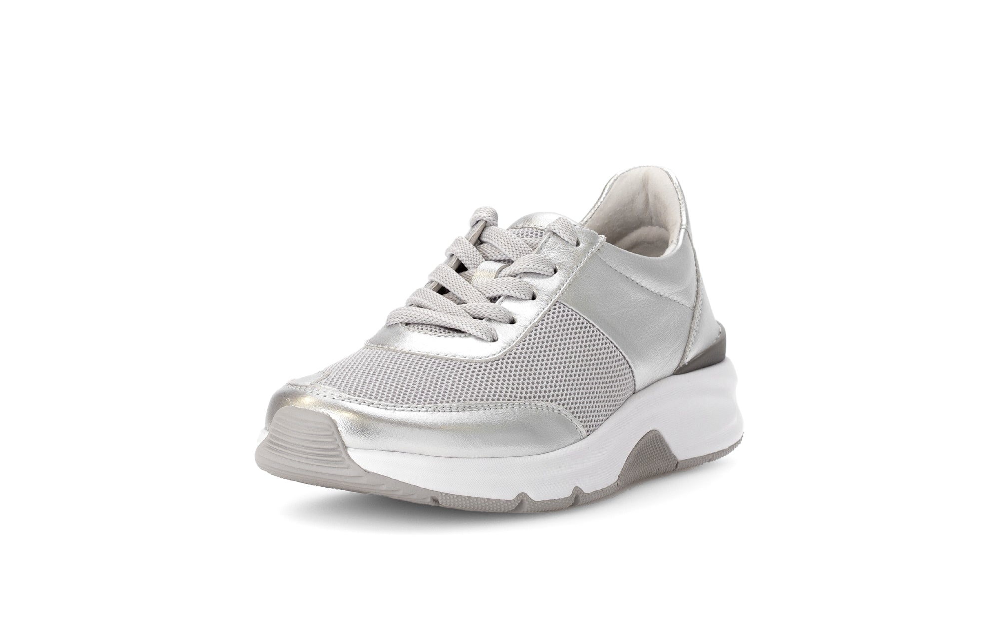 Baskets de marche à roulettes pour femme '66.897.10' - argent