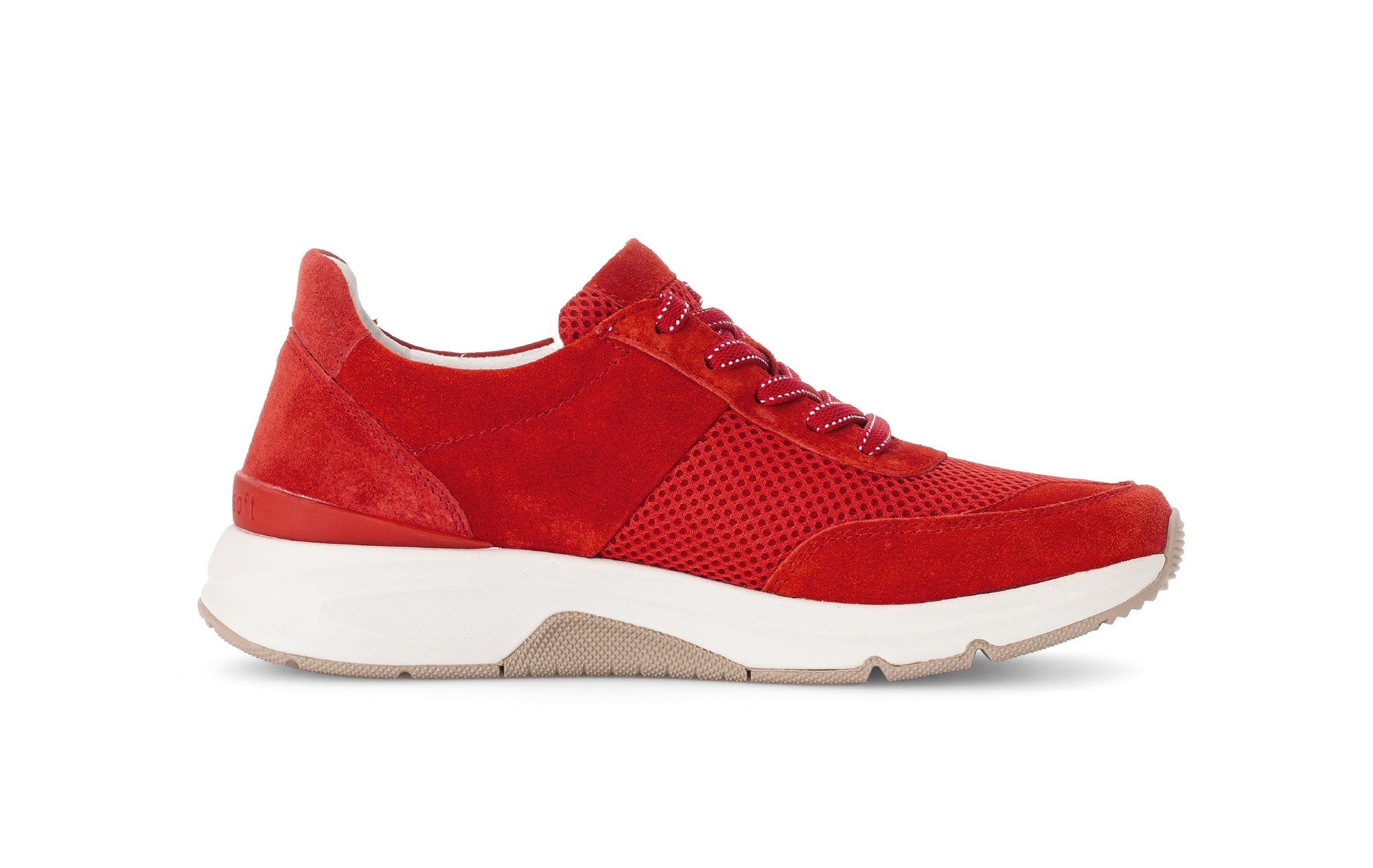 '66.897.48' women's walking rolling shoe - red
