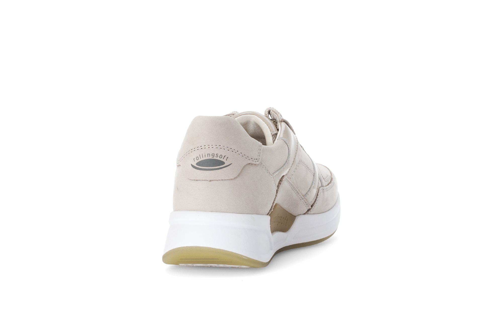 Sneaker da passeggio con lacci da donna '66.958.31' - beige