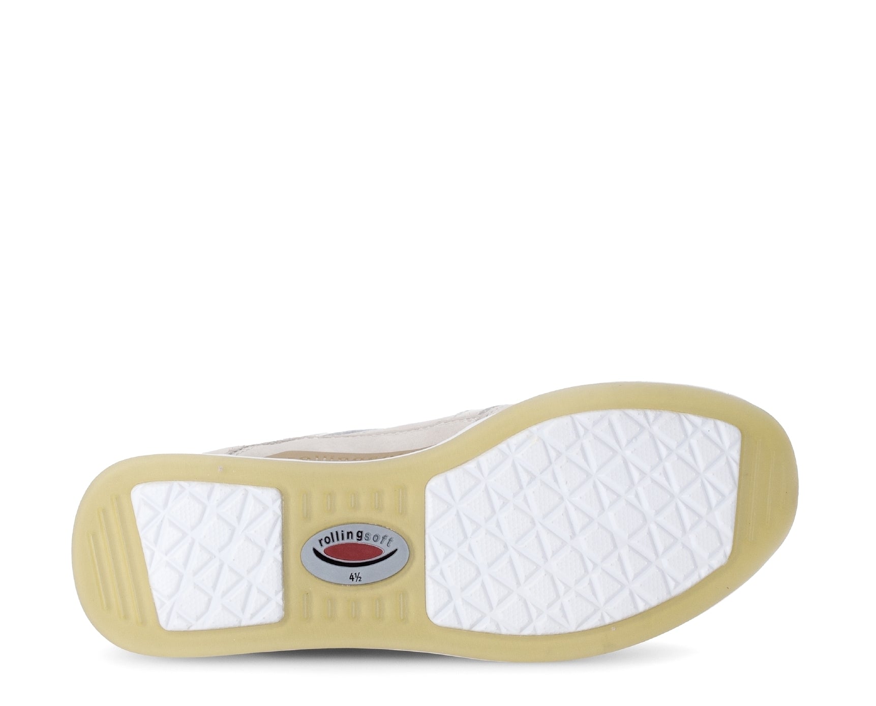 Sneaker da passeggio con lacci da donna '66.958.31' - beige