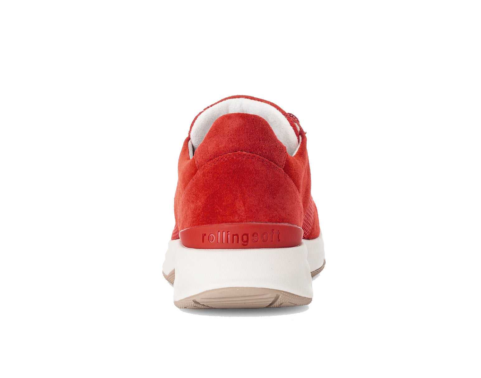 '86.897.48' women's walking rolling sneaker - red