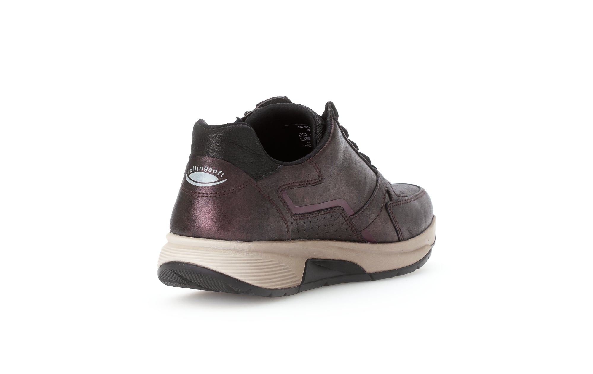 '56.878.88' women's walking rolling sneaker - purple