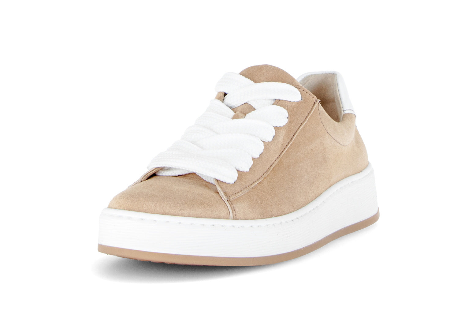 Sneaker stringata da donna '86.470.30' - beige