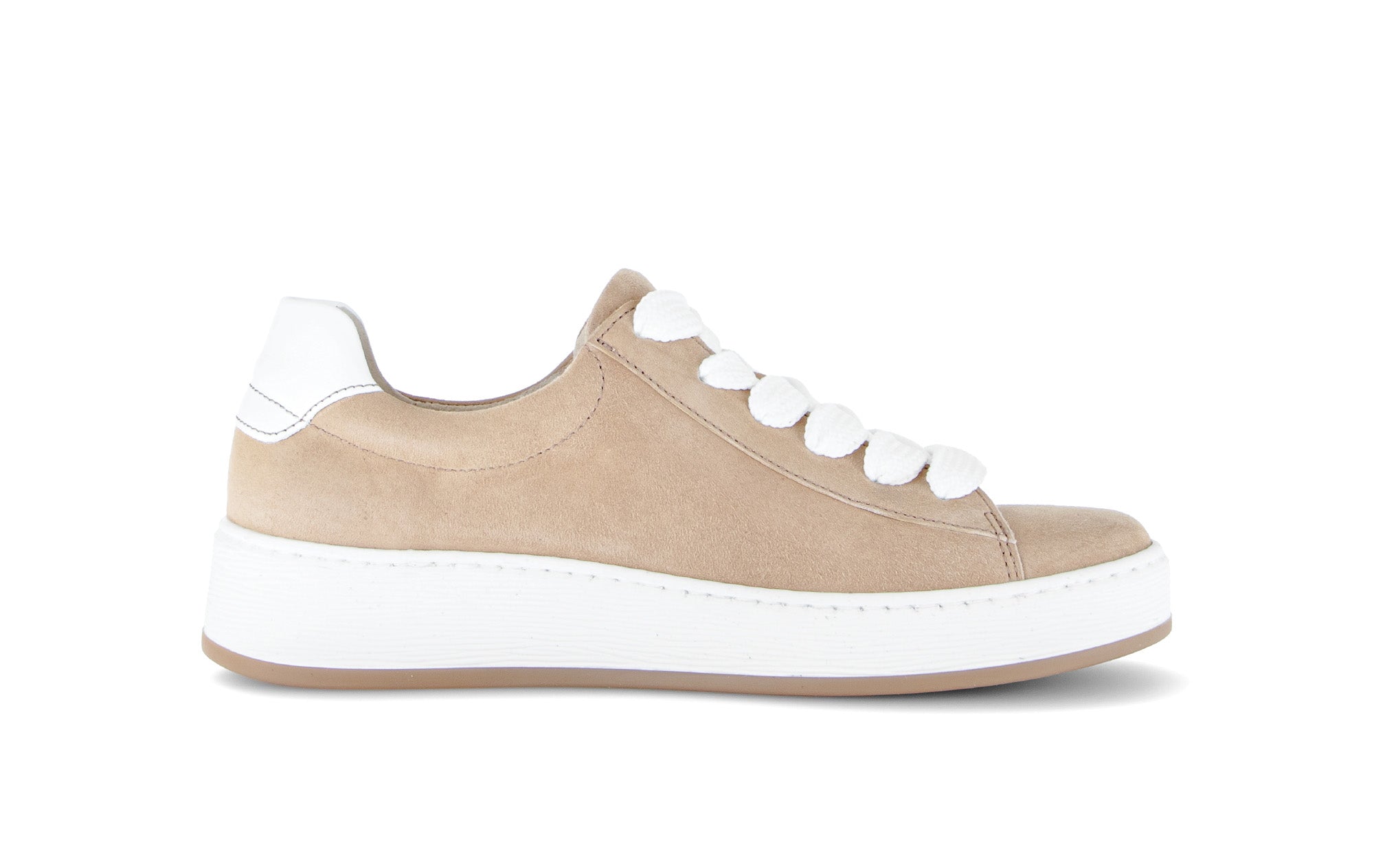 Sneaker stringata da donna '86.470.30' - beige