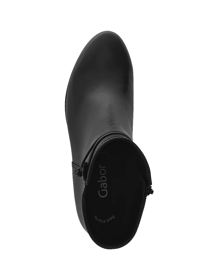 Dames enkellaars '75.522.27' - zwart