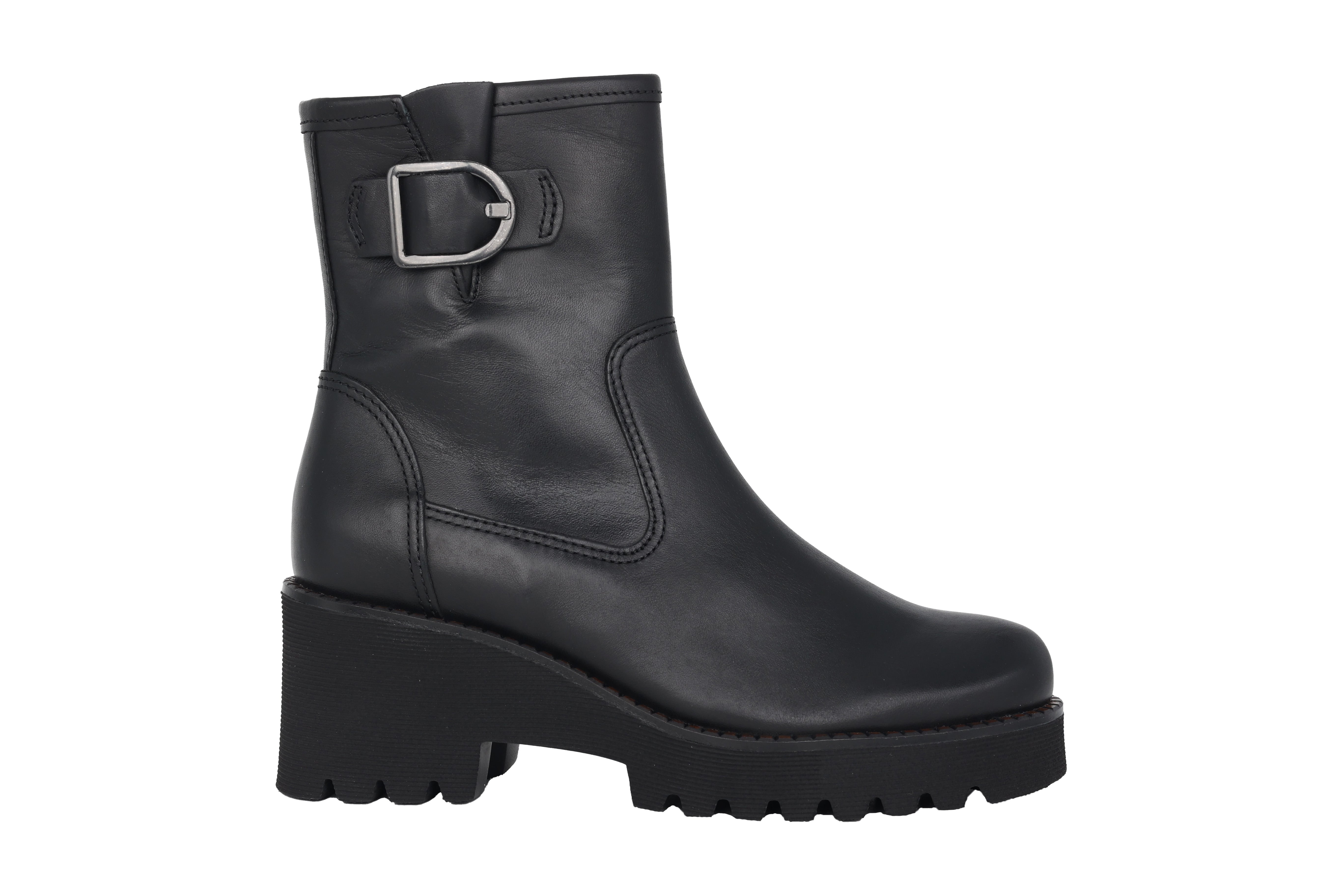 '56.622.57' women's zipper boot - black