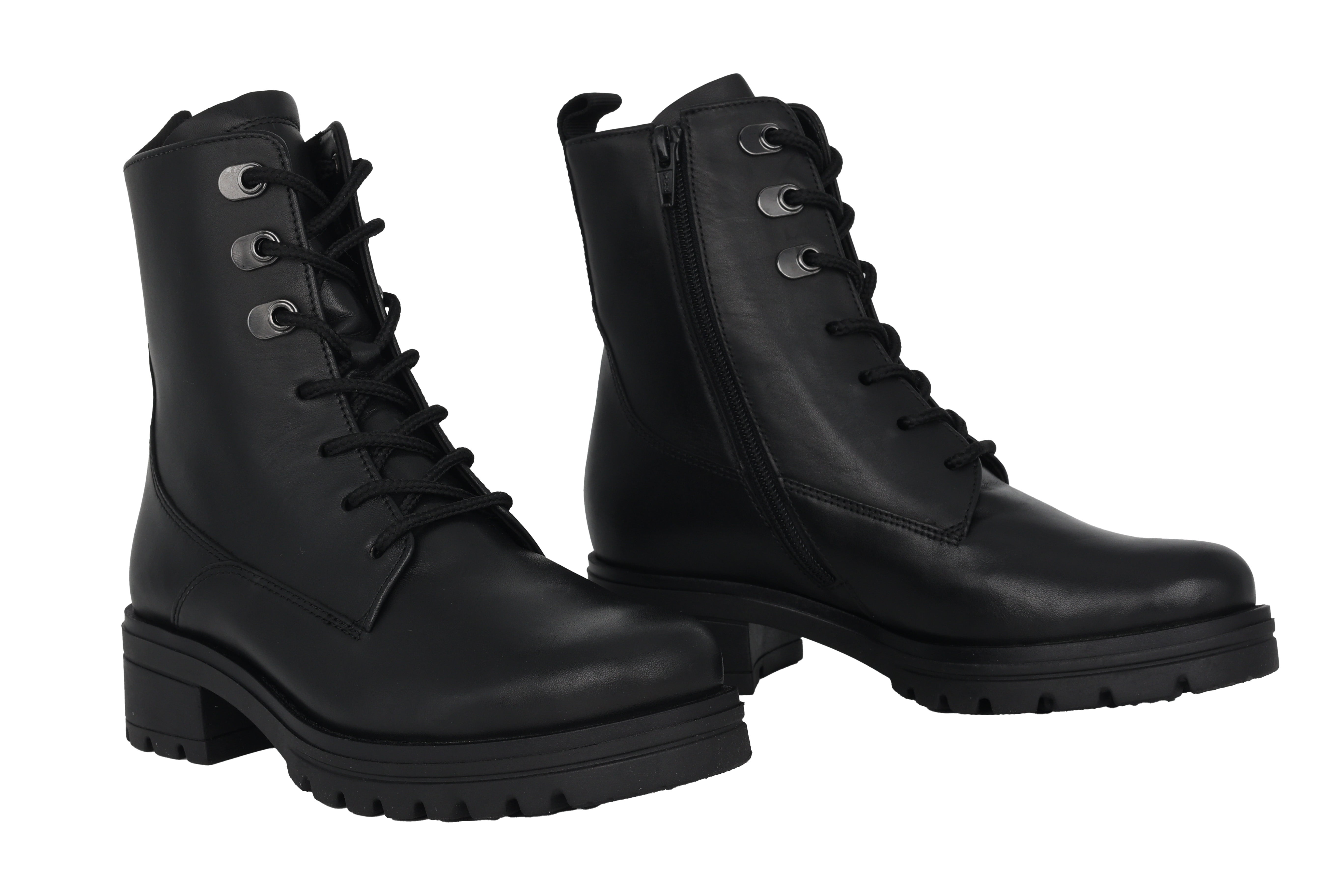 '52.786.57' women's lace-up boot - Black
