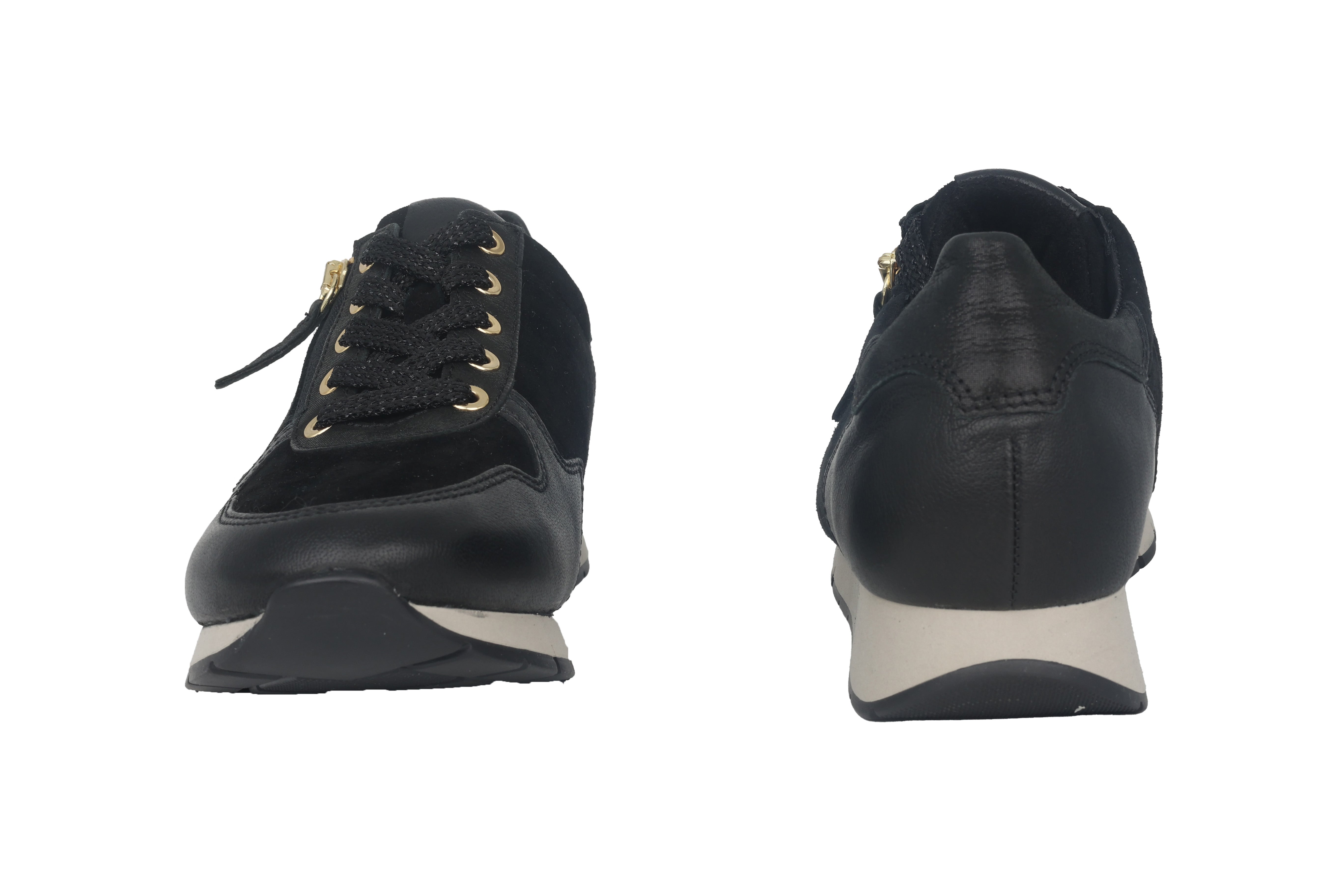 Baskets à lacets pour femme '52.488.37' - noir