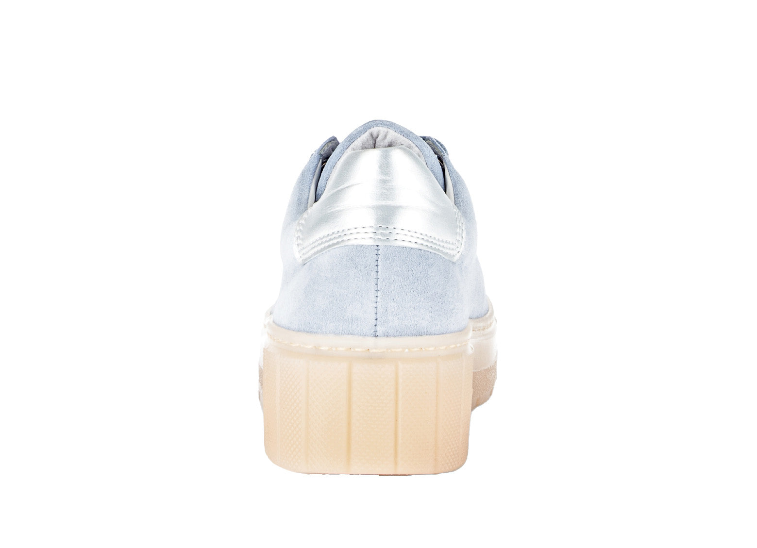 '86.410.46' zapatilla deportiva con cordones para mujer de corte ancho (H) - azul