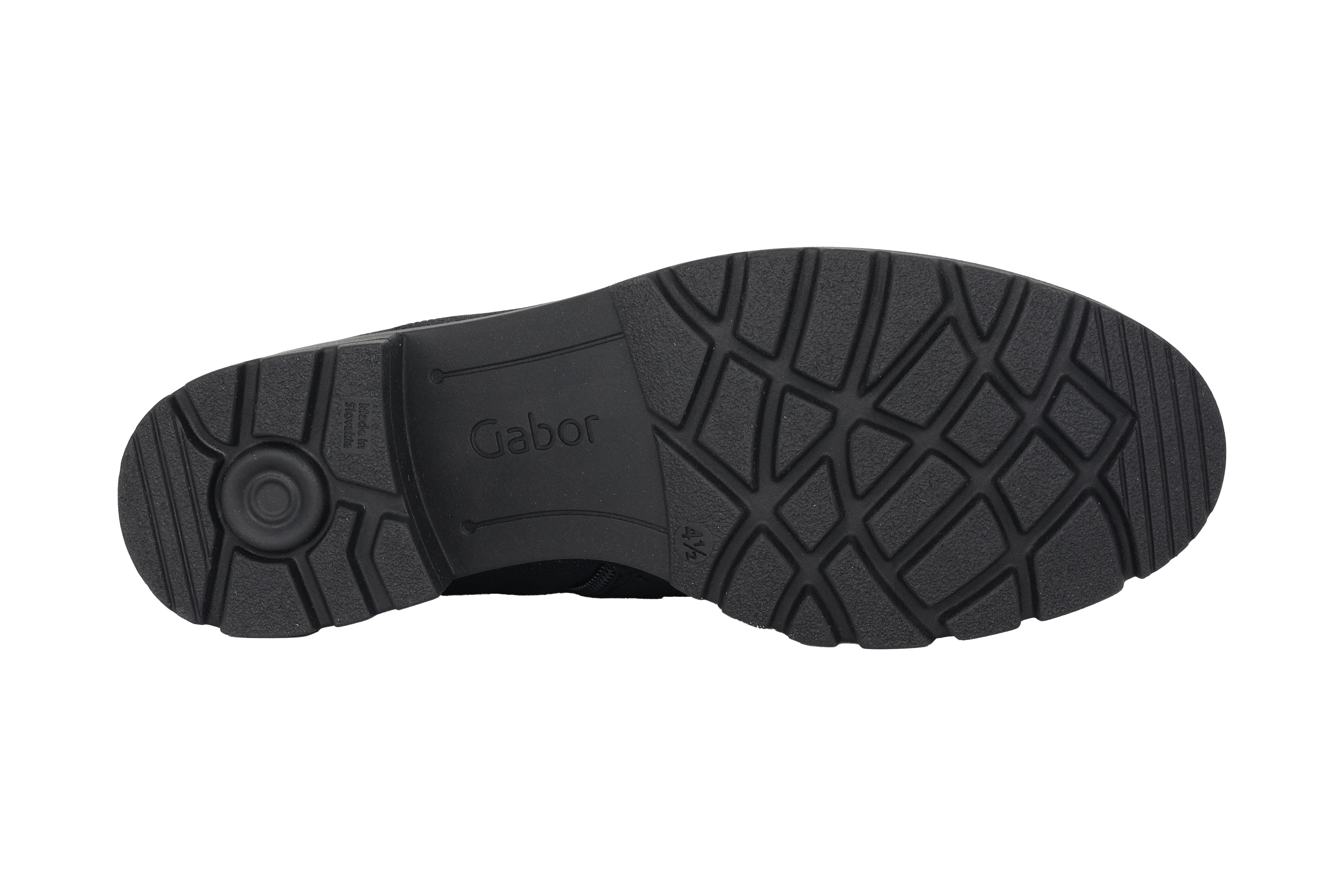 '52.786.86' women's lace-zip boot - blue