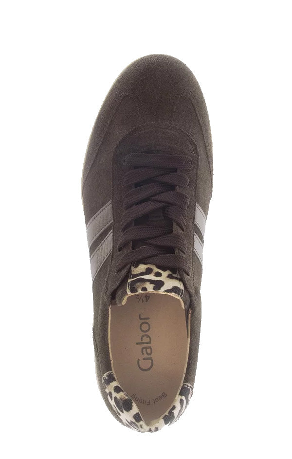 '73.300.18' women's lace-up sneaker - Brown