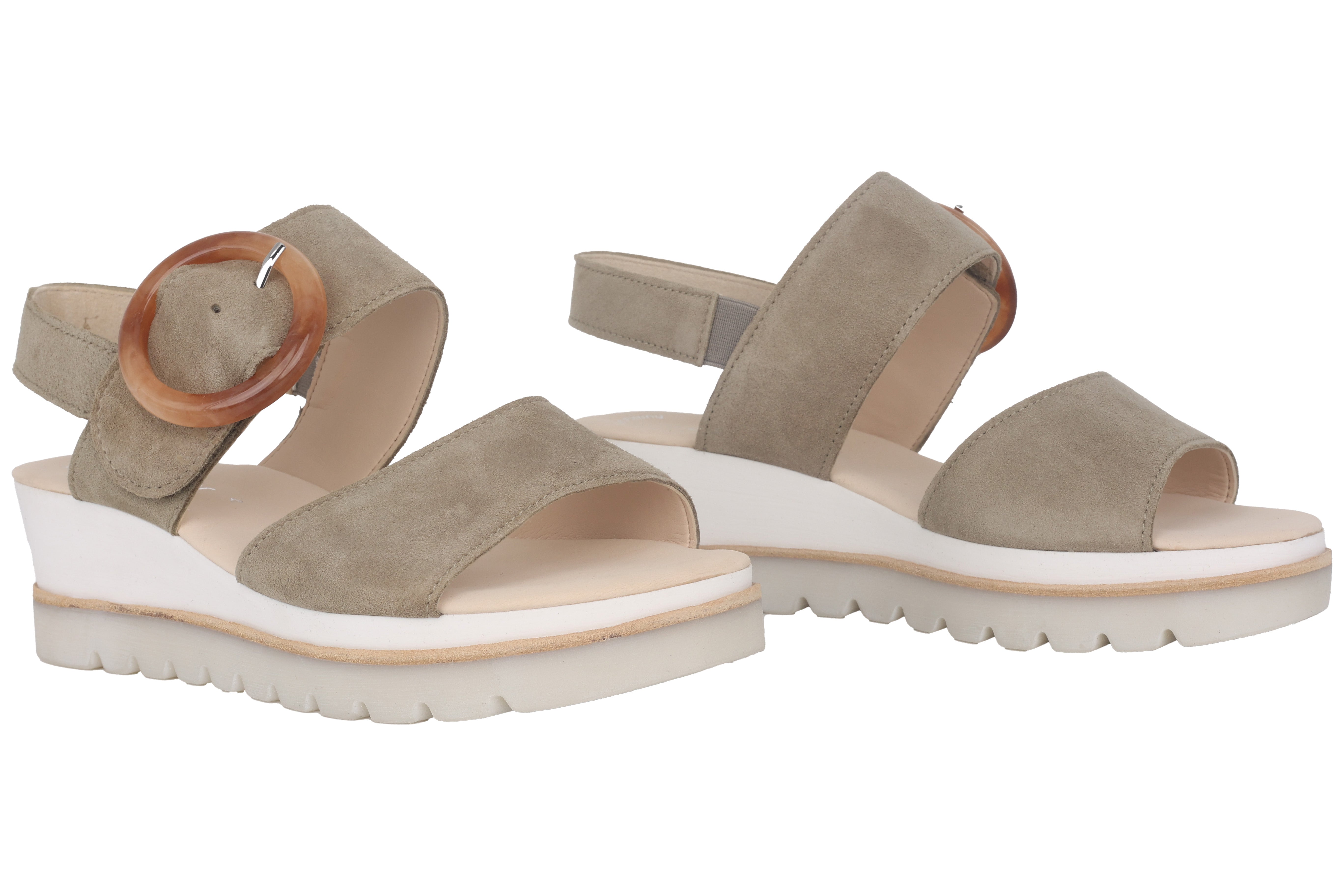 '44.645.19' women's wedge sandal - Green