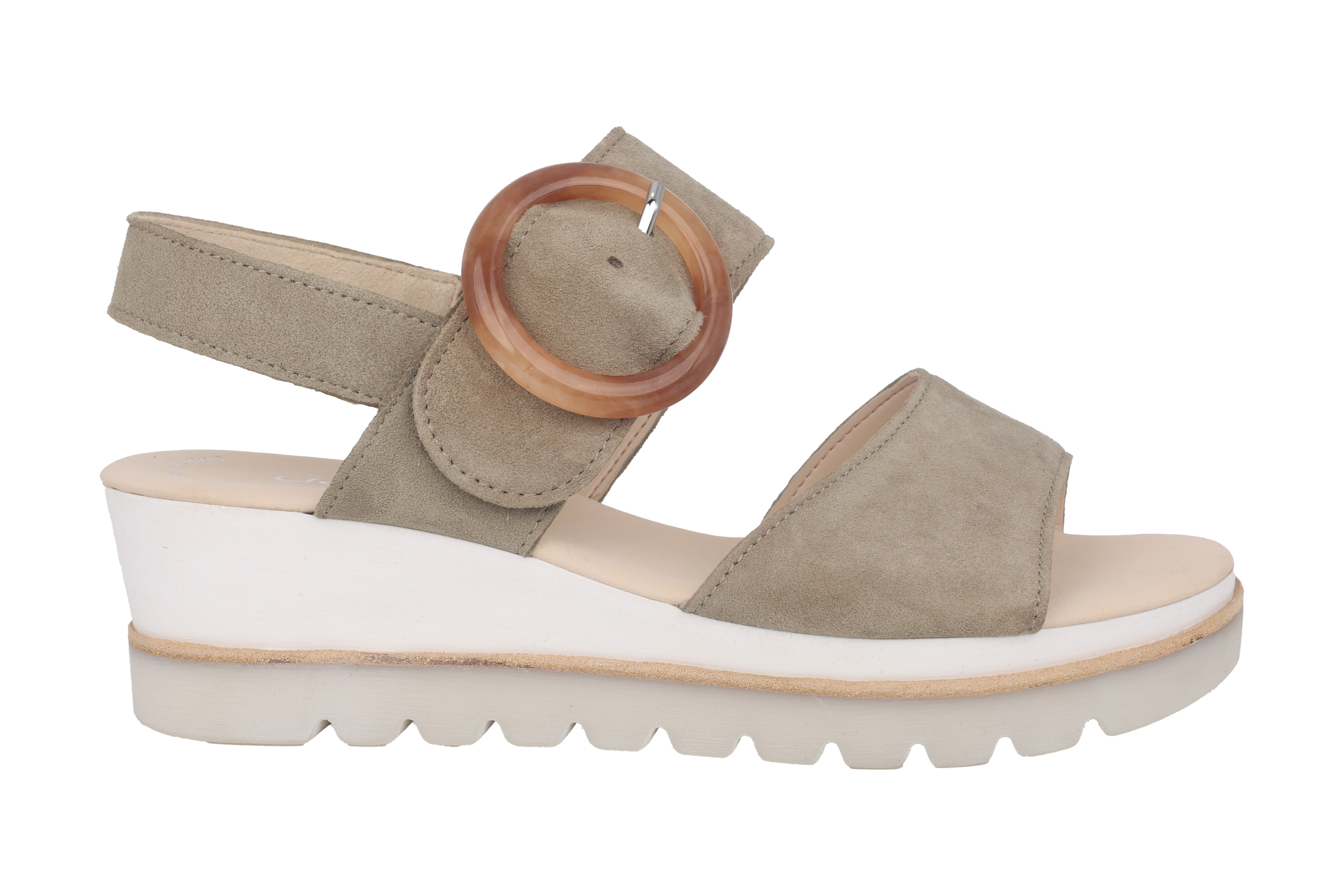 '44.645.19' women's wedge sandal - Green