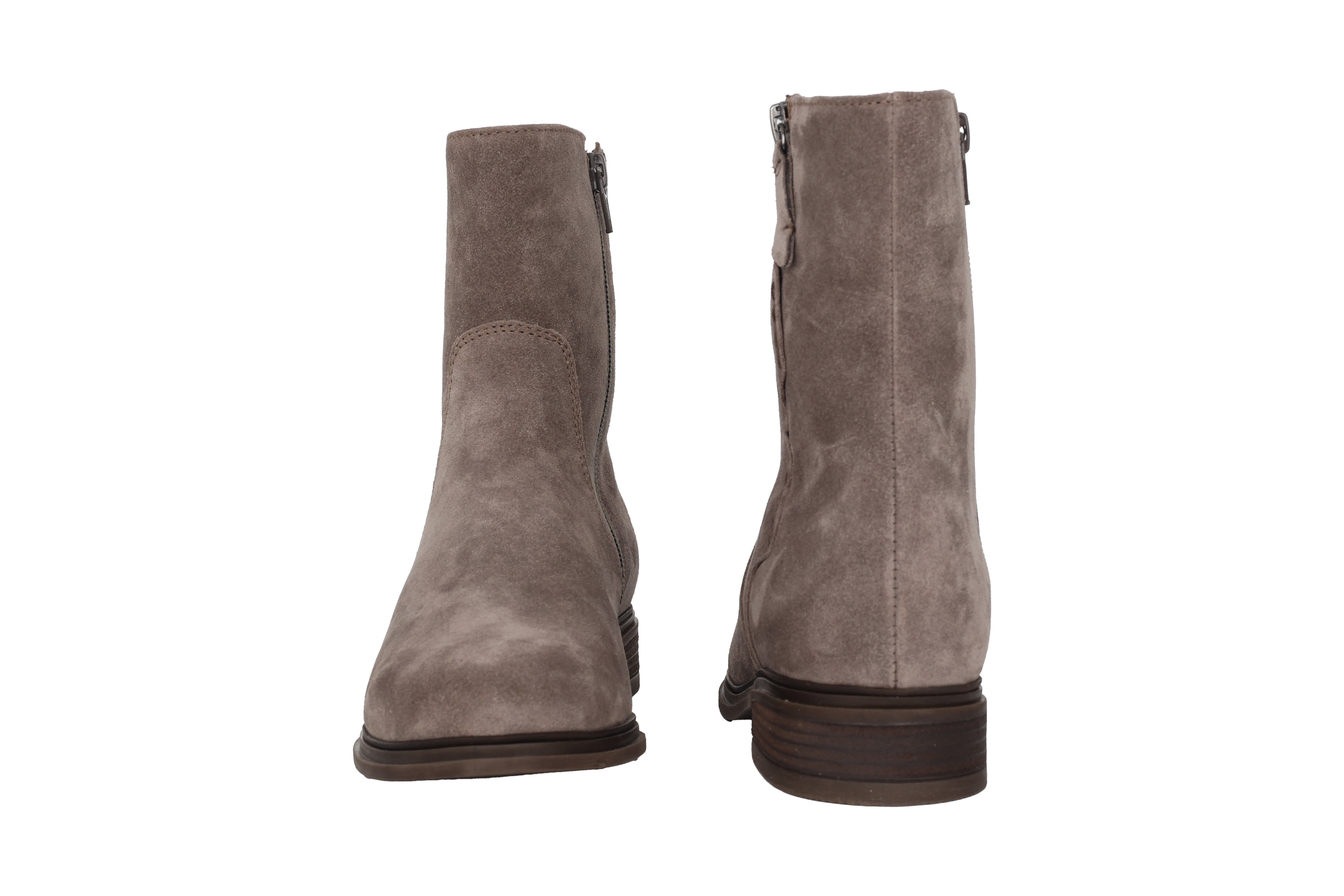 '52.794.30' women's zipper boot - grey