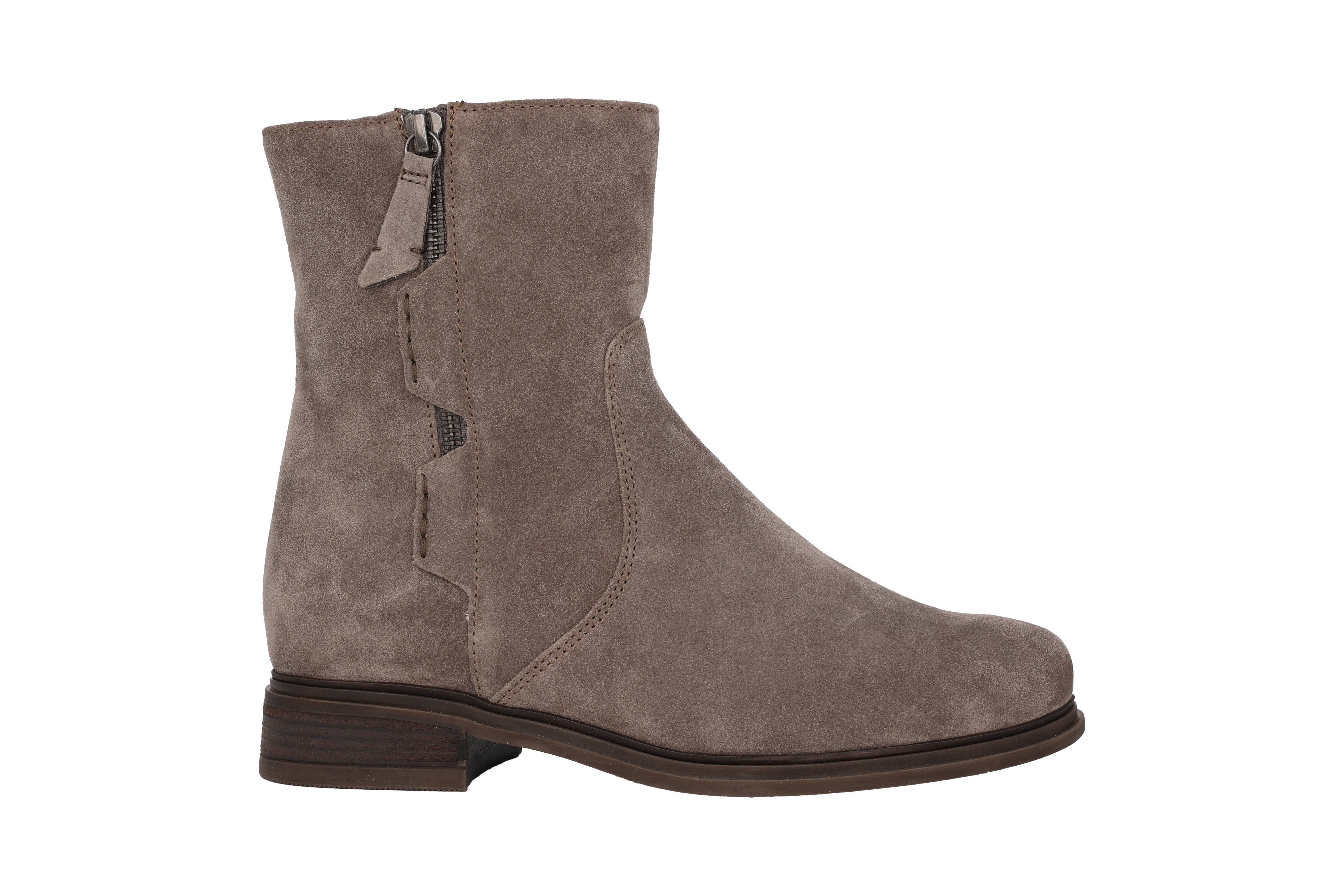 '52.794.30' women's zipper boot - grey