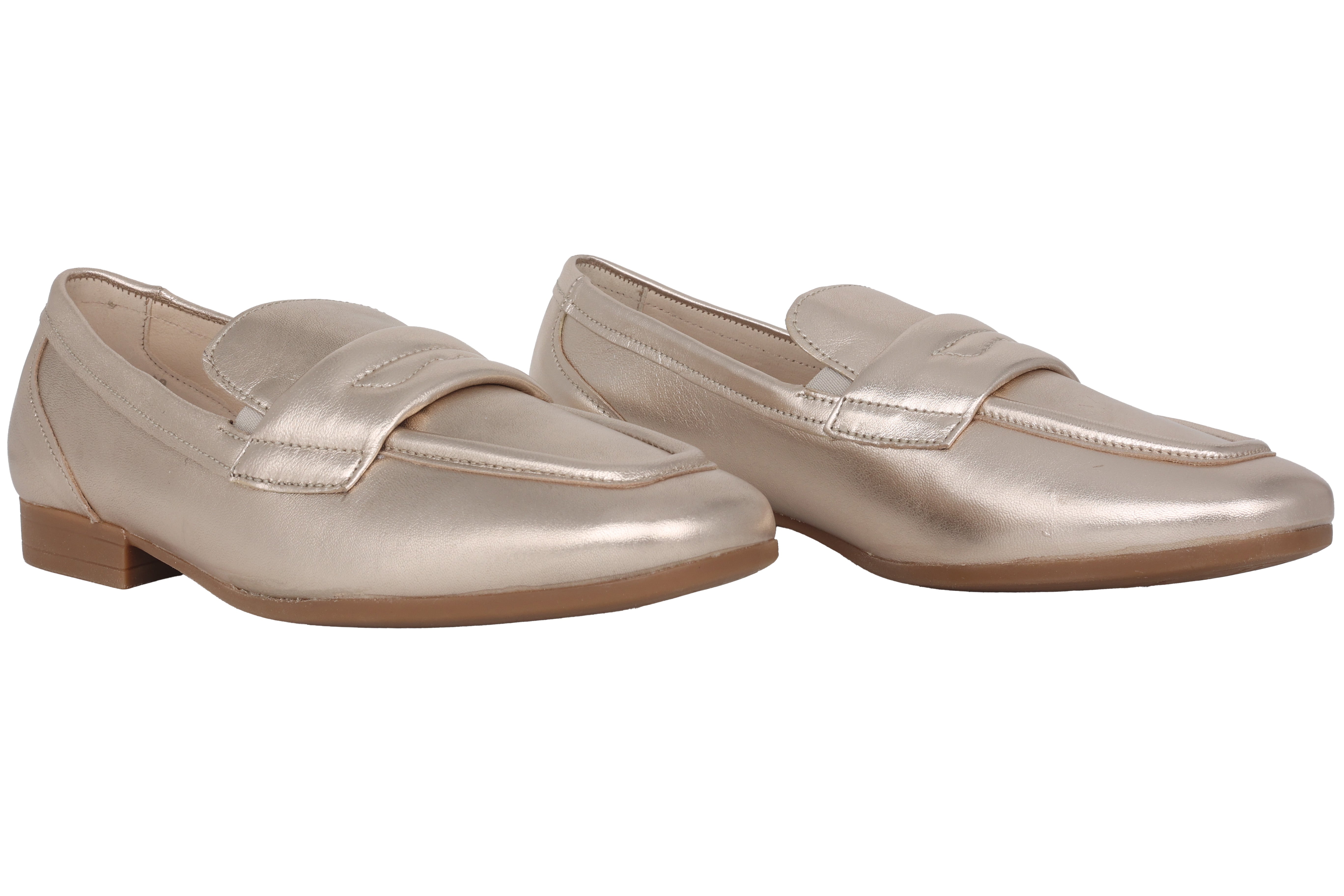 '22.424.82' women's loafer - Beige patent