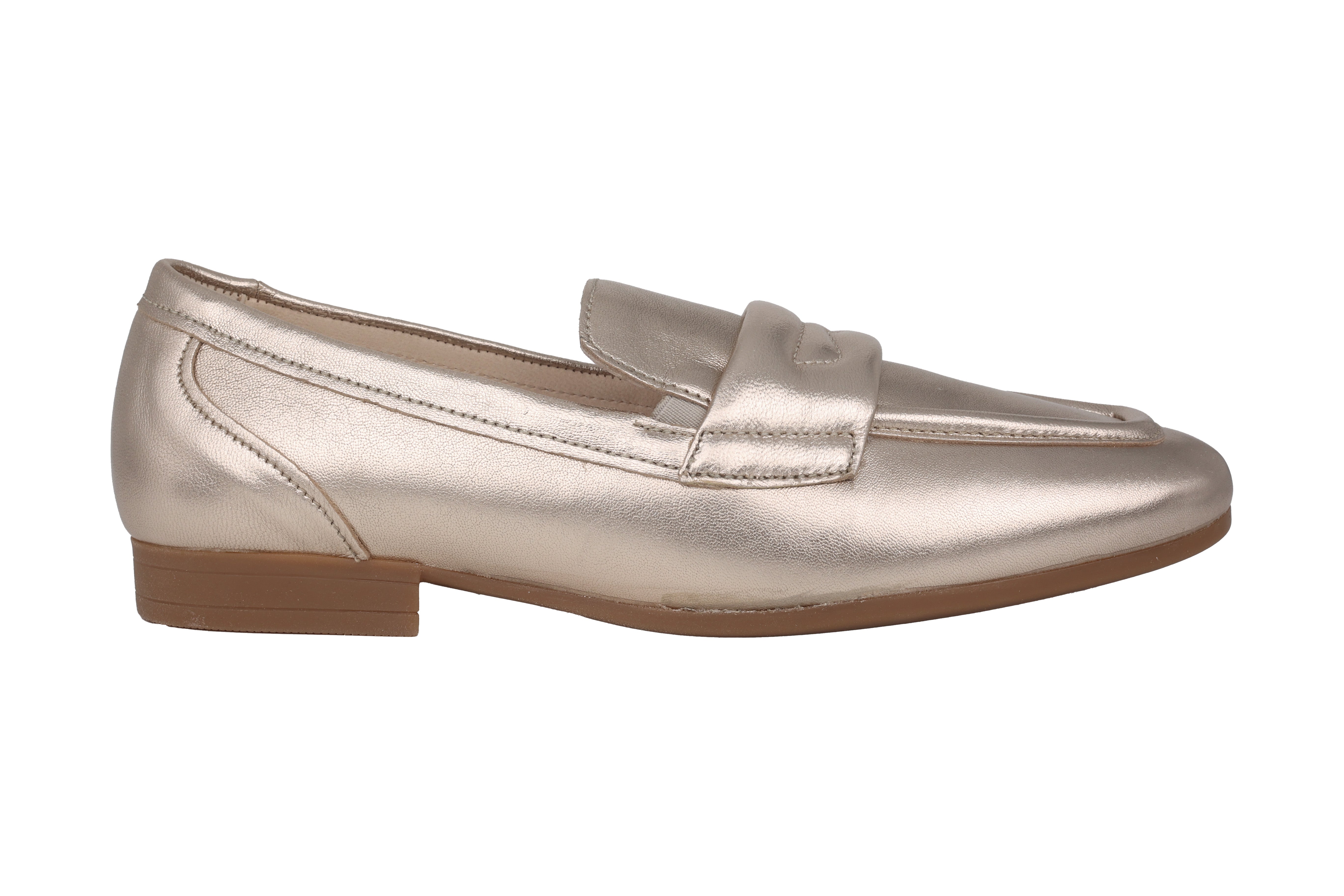 '22.424.82' women's loafer - Beige patent