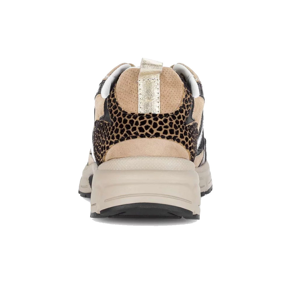 Scarpa stringata da donna '76.536.34' - Mix nero marrone beige