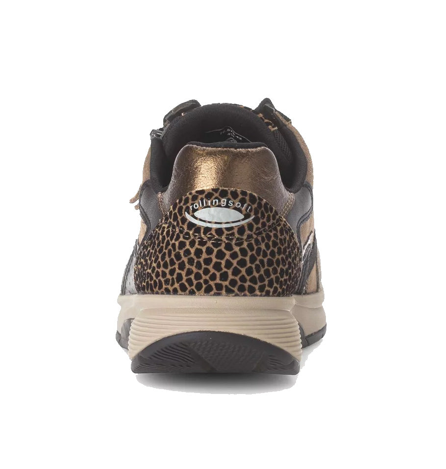 '76.878.42' rollende damessneaker - Bruin