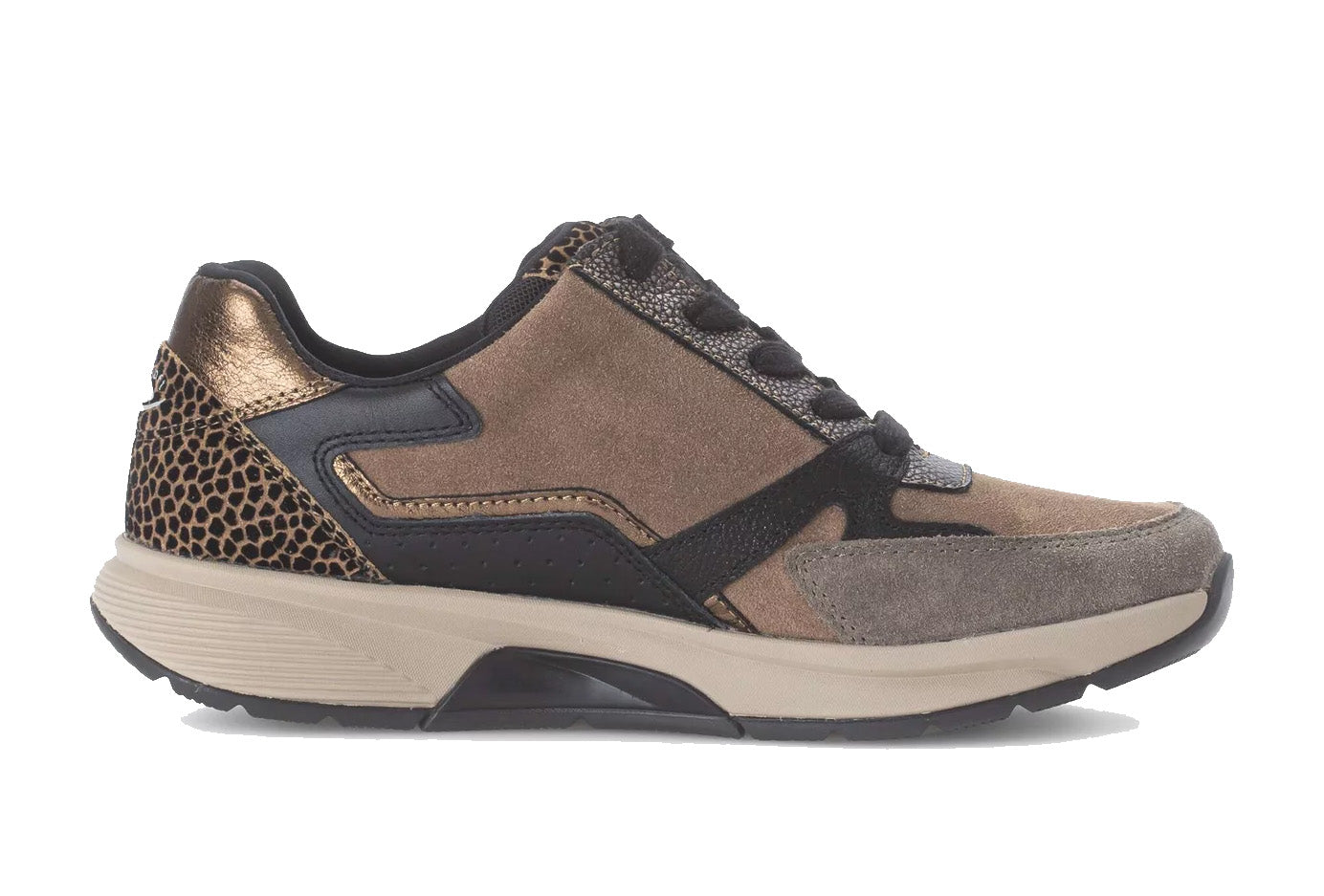 '76.878.42' rollende damessneaker - Bruin