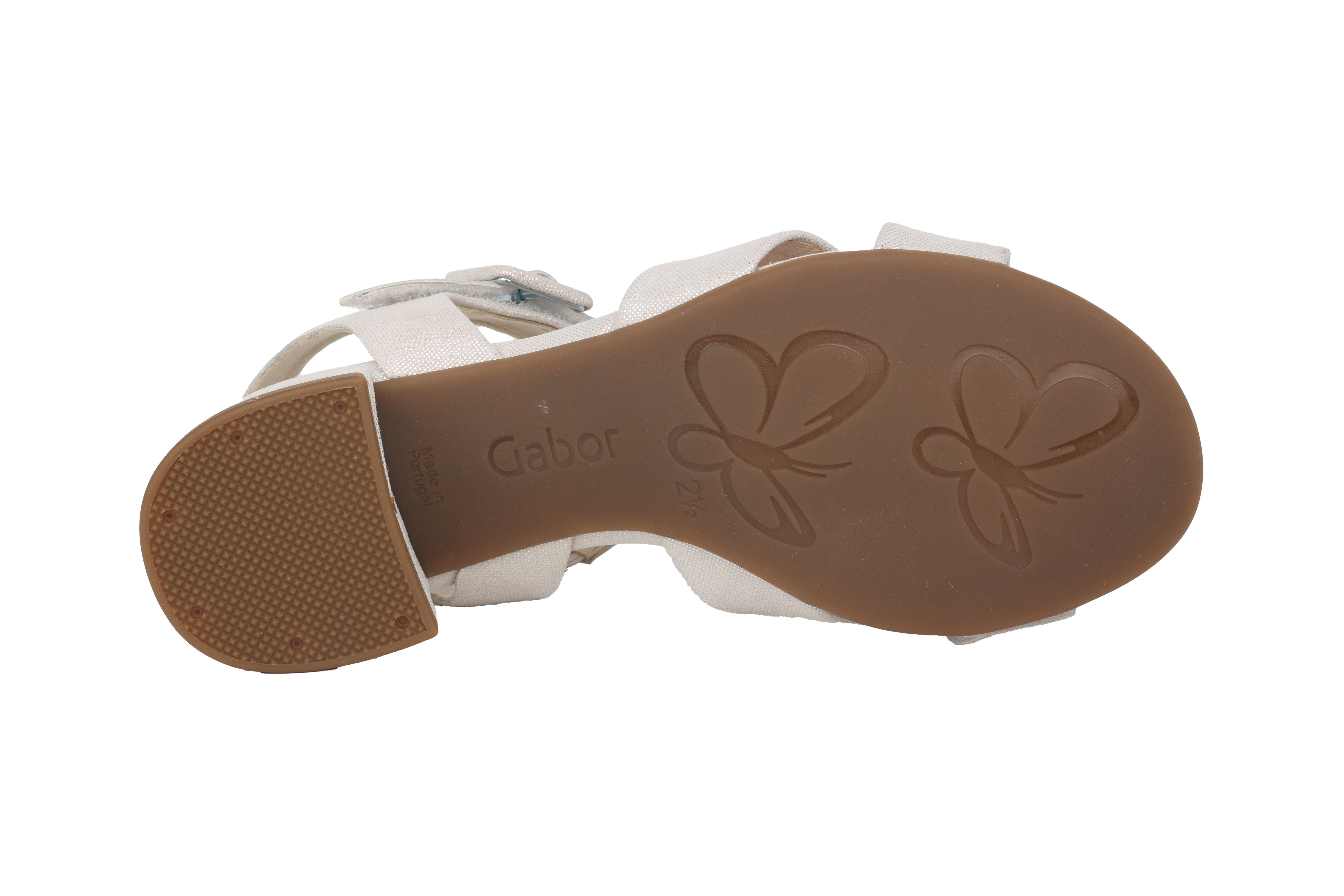 '62.913.11' women's heeled sandal - silver