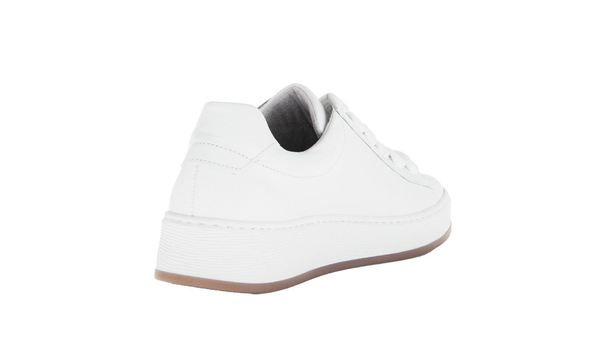 Sneaker stringata da donna '86.470.50' - bianca