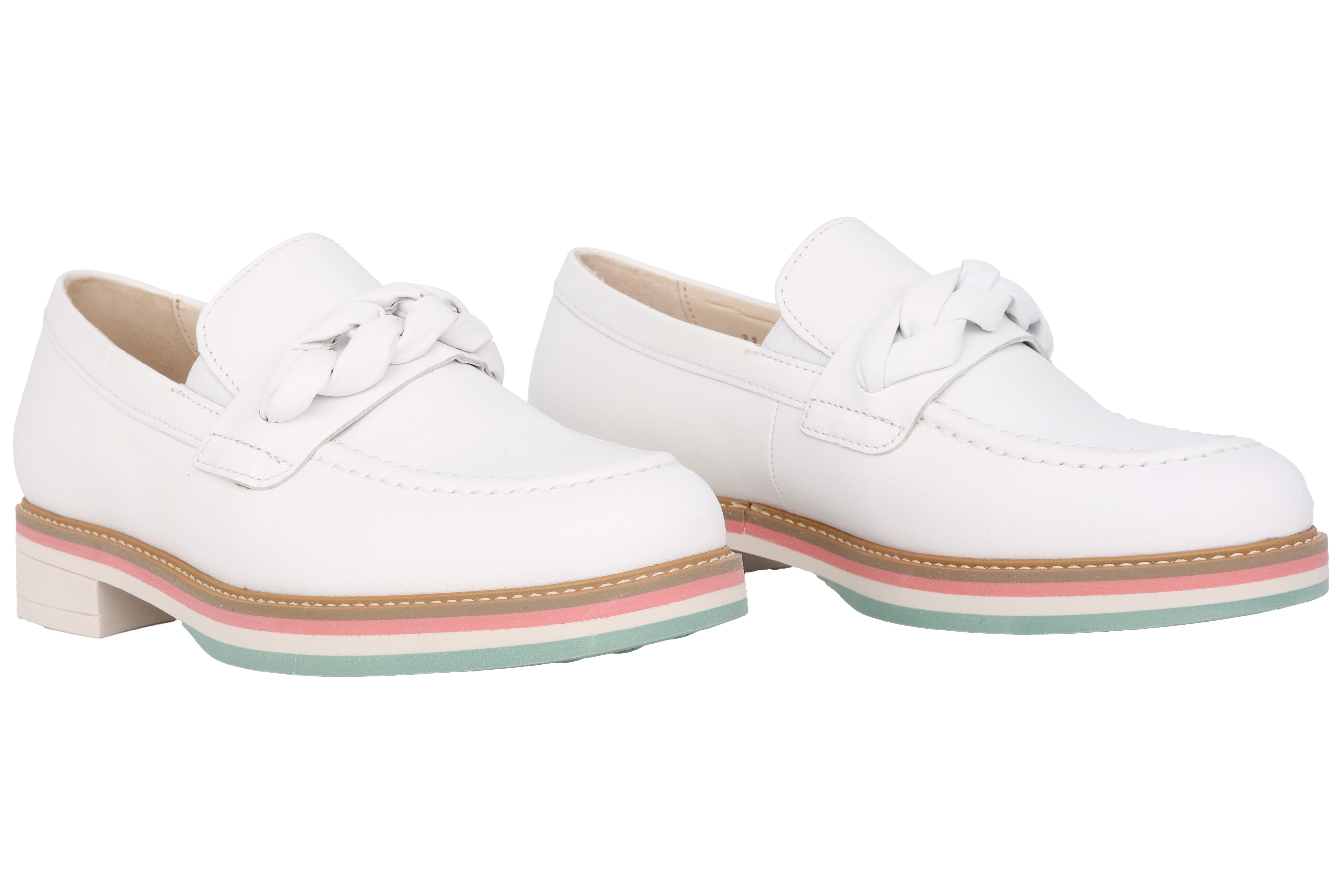 '22.462.50' women's loafer - white