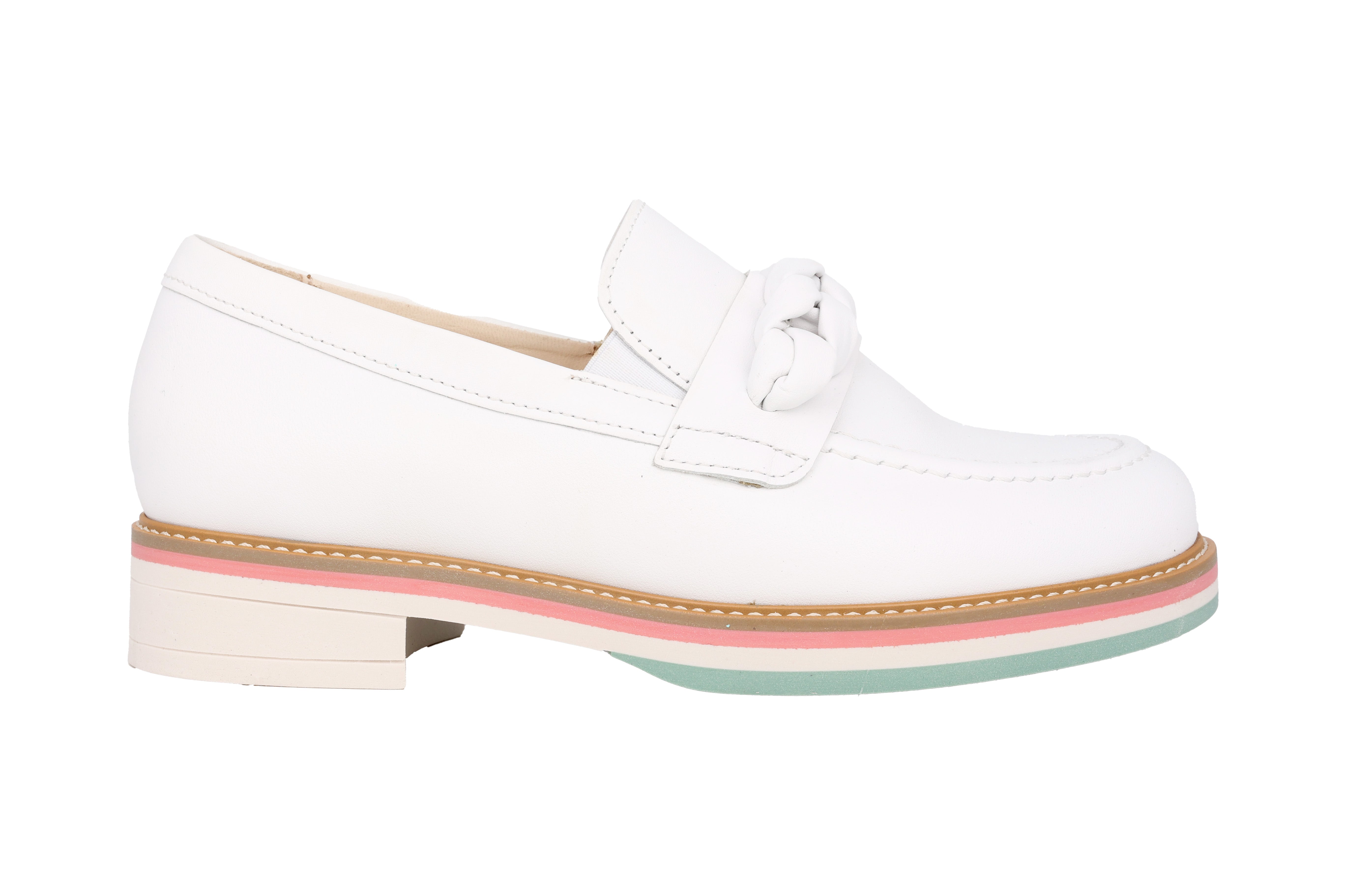 '22.462.50' women's loafer - white