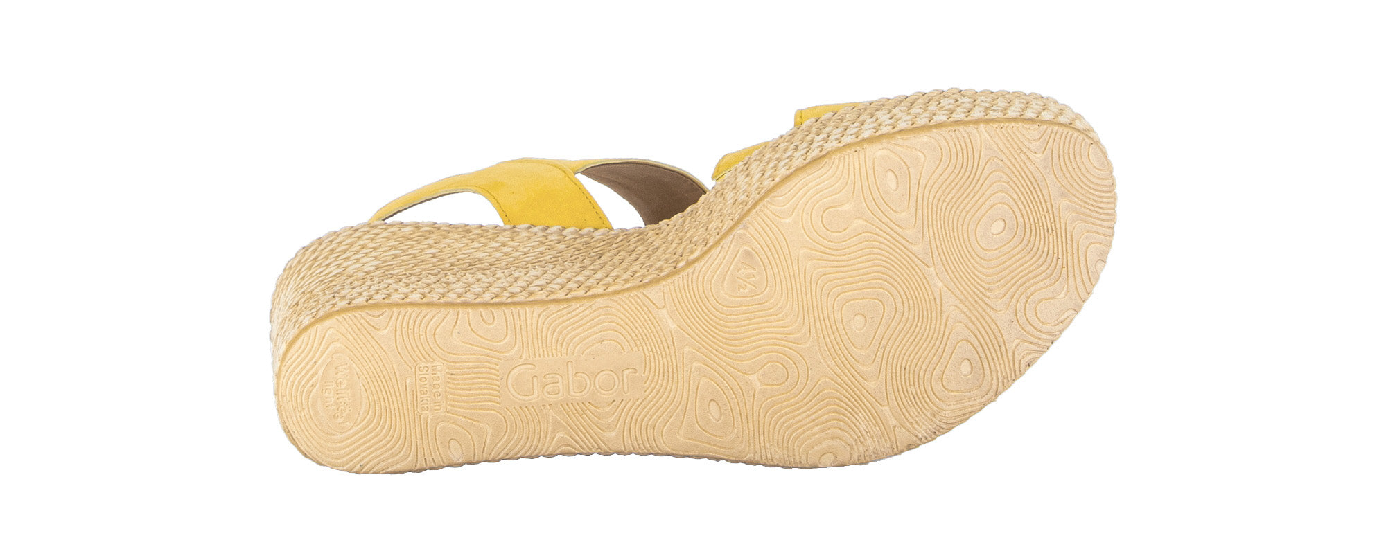 '84.771.13' sandal för dam - gul