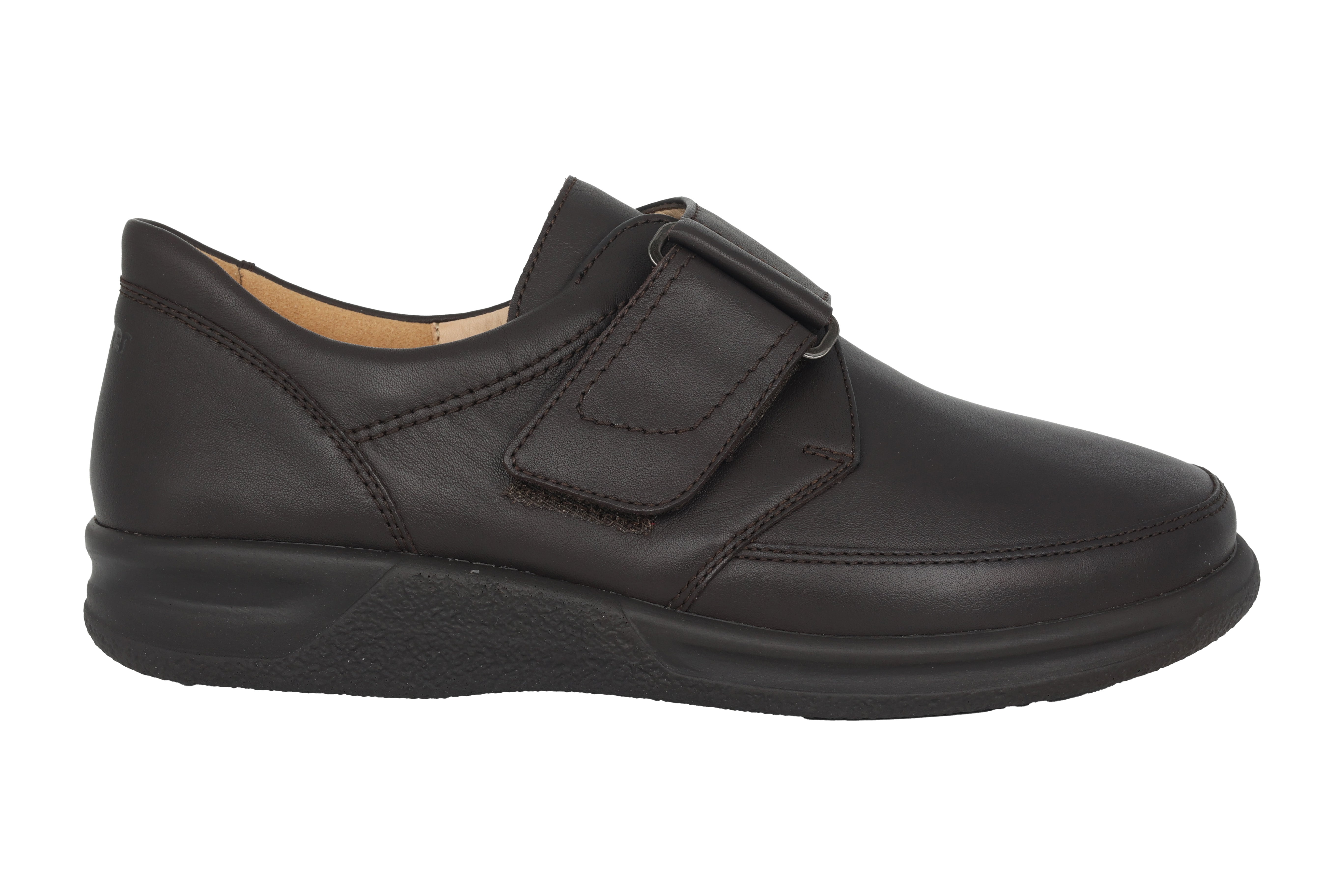 'Kurt' men's very wide (K) strap shoe - brown