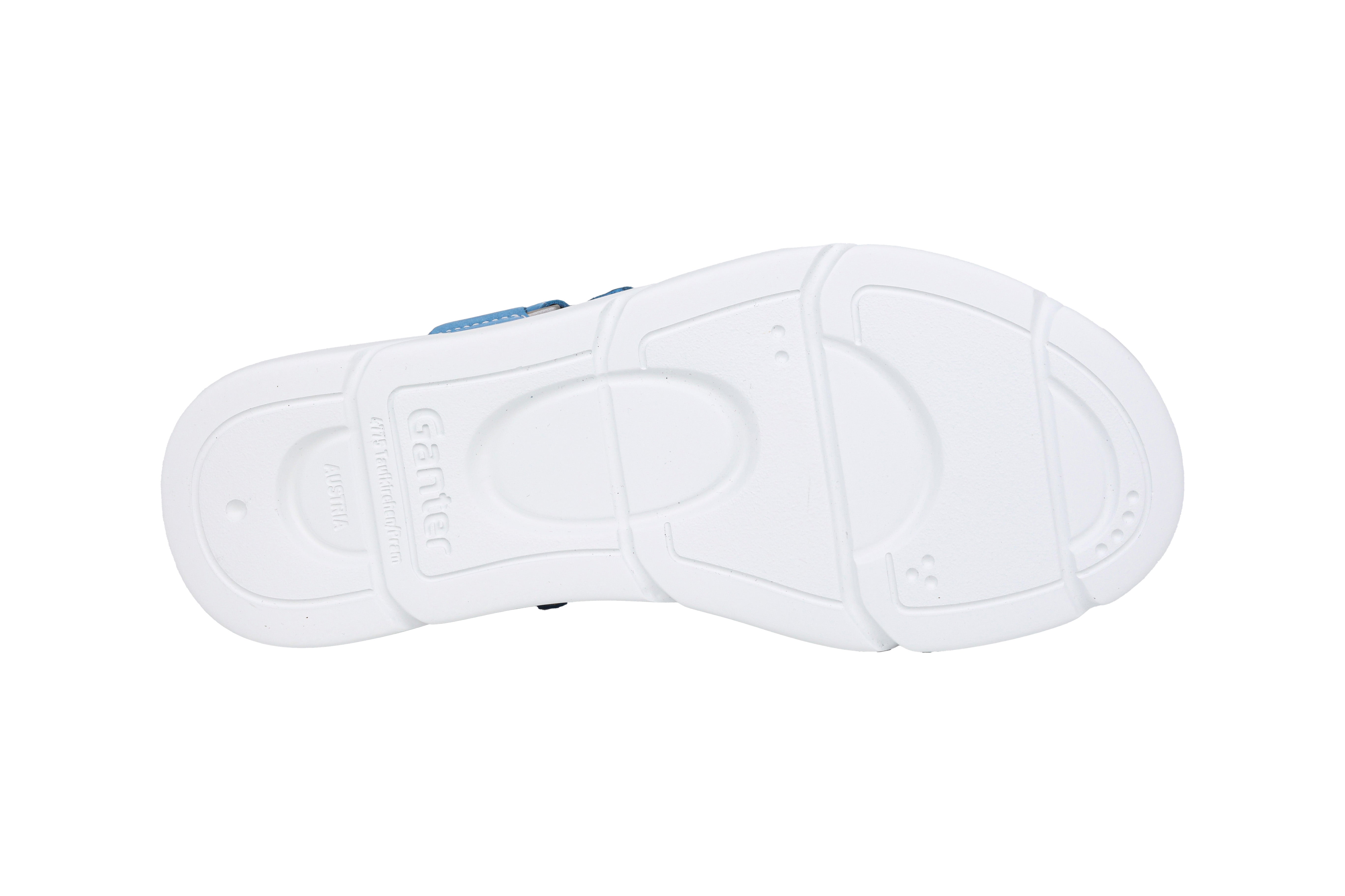 'Halina' women's wide fit (H) sandal - Blue