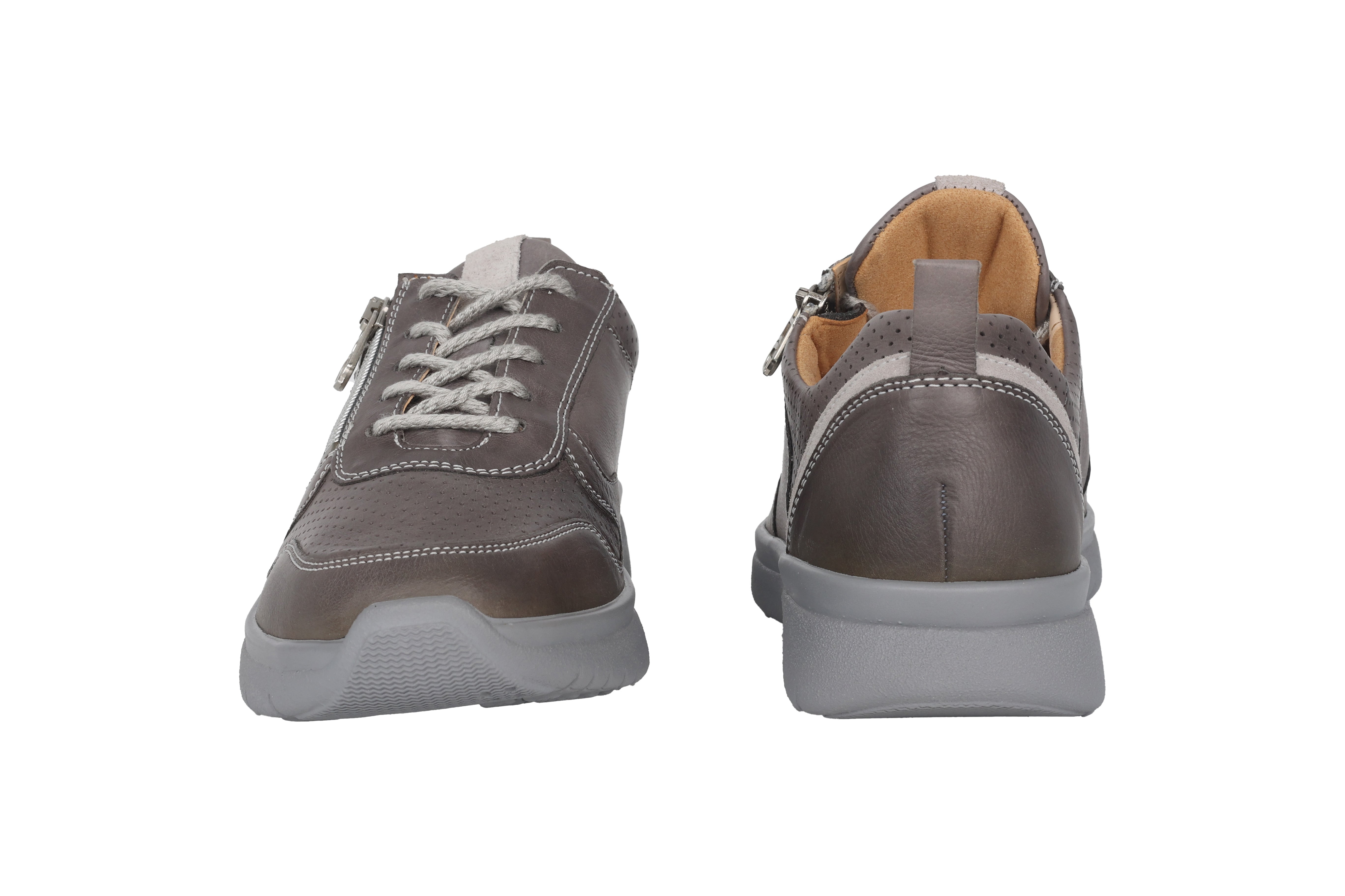 'Kira' women's very wide (K) lace-up shoes - Grey