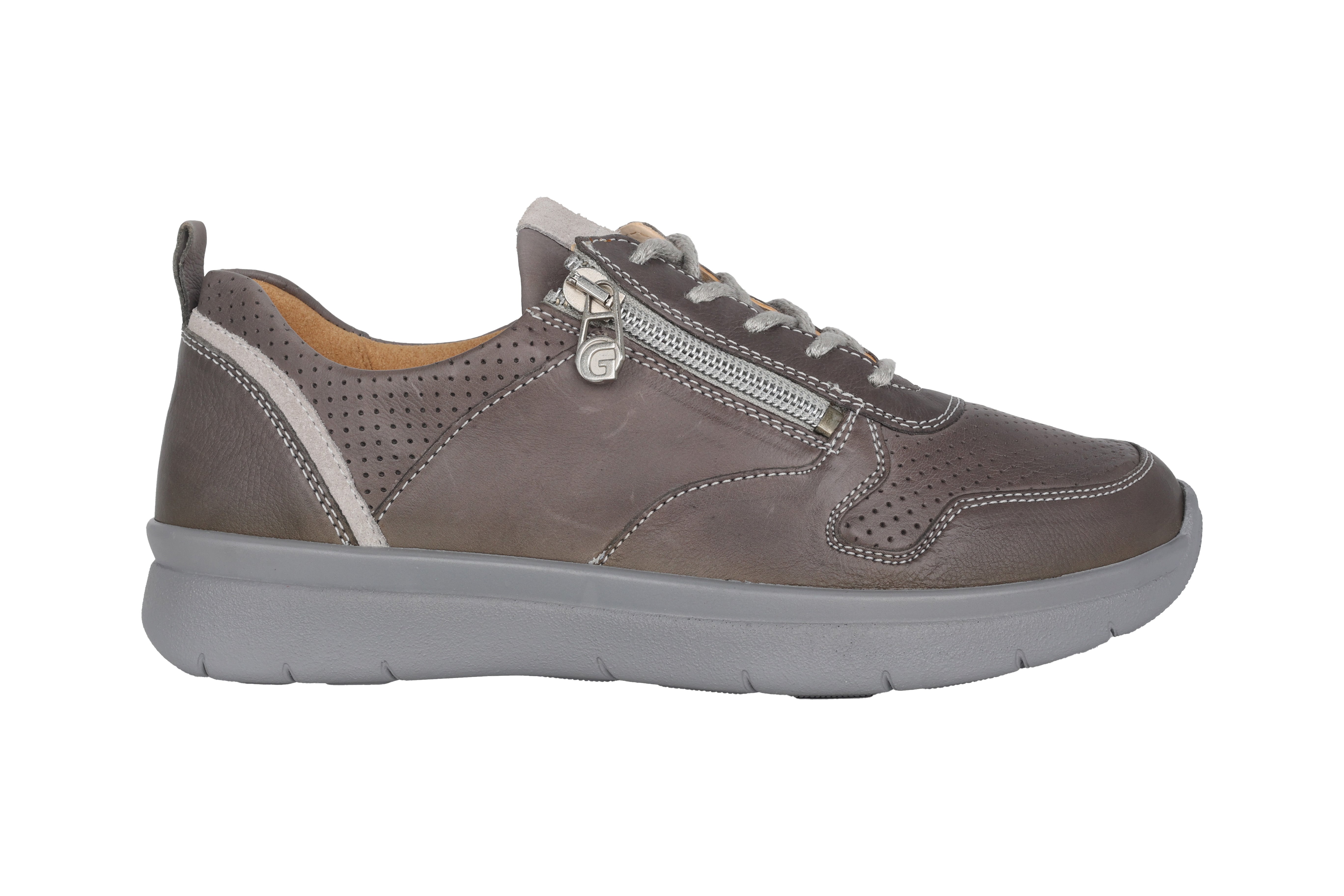 'Kira' women's very wide (K) lace-up shoes - Grey