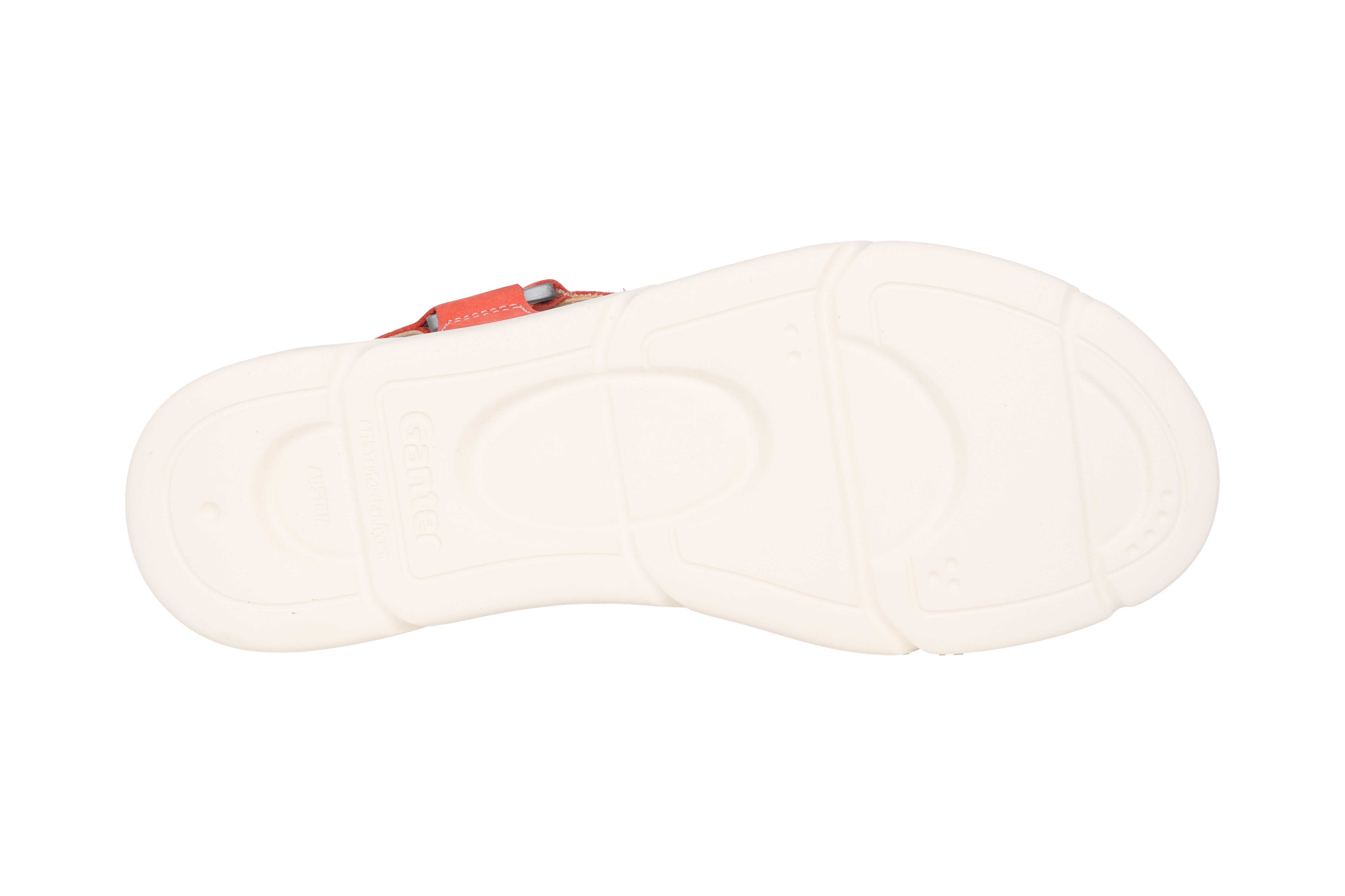 'Halina' women's wide fit (H) sandal - red