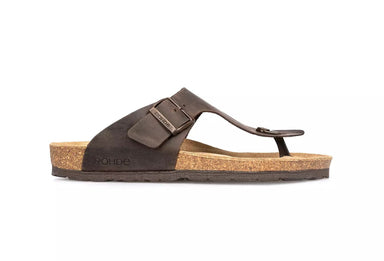 'Grado' men's slide toe sandal - brown - Chaplinshoes'Grado' men's slide toe sandal - brownRohde