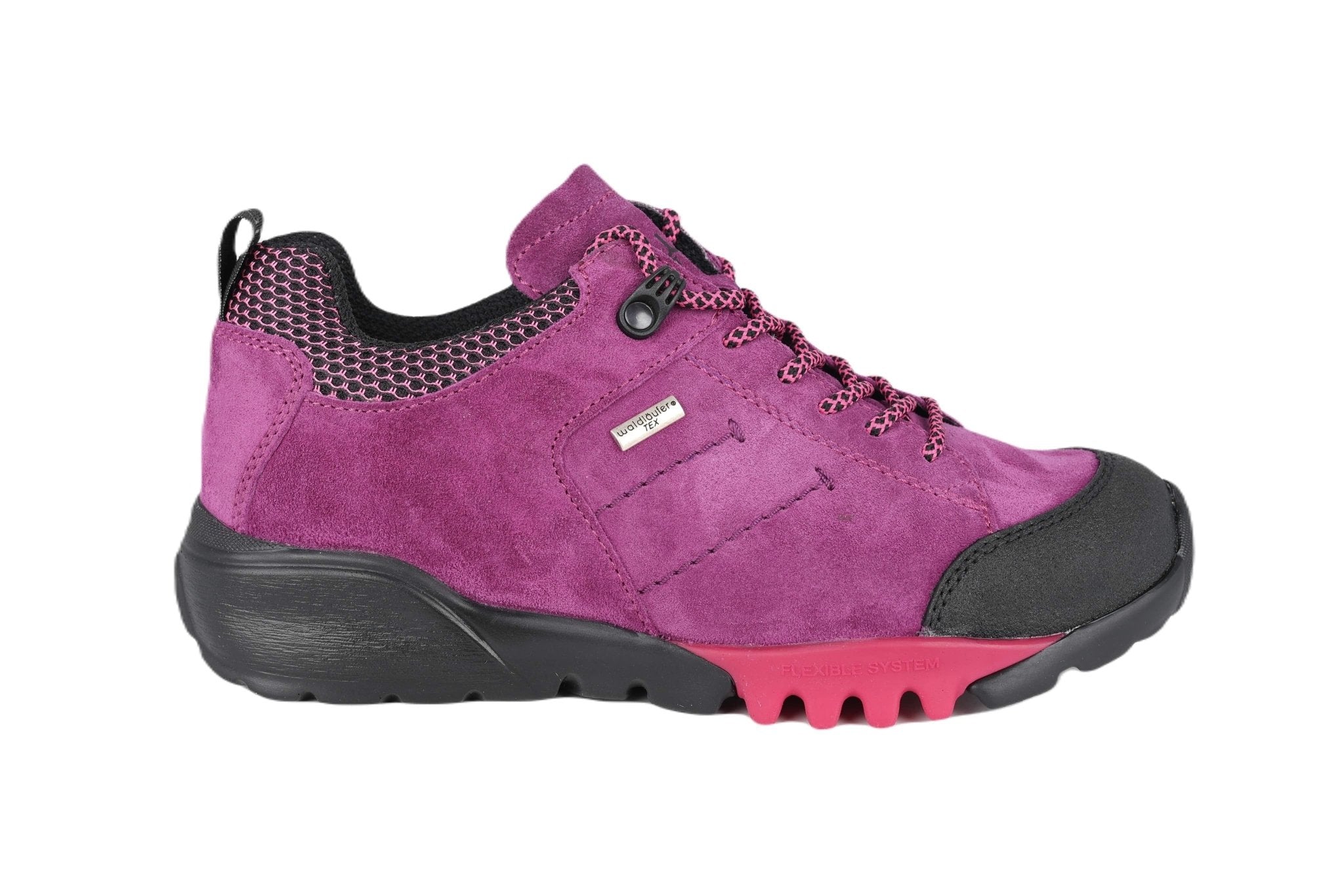 'H-Amiata' women's wide fit (H) walking sneaker - Purple - Chaplinshoes'H-Amiata' women's wide fit (H) walking sneaker - PurpleWaldläufer