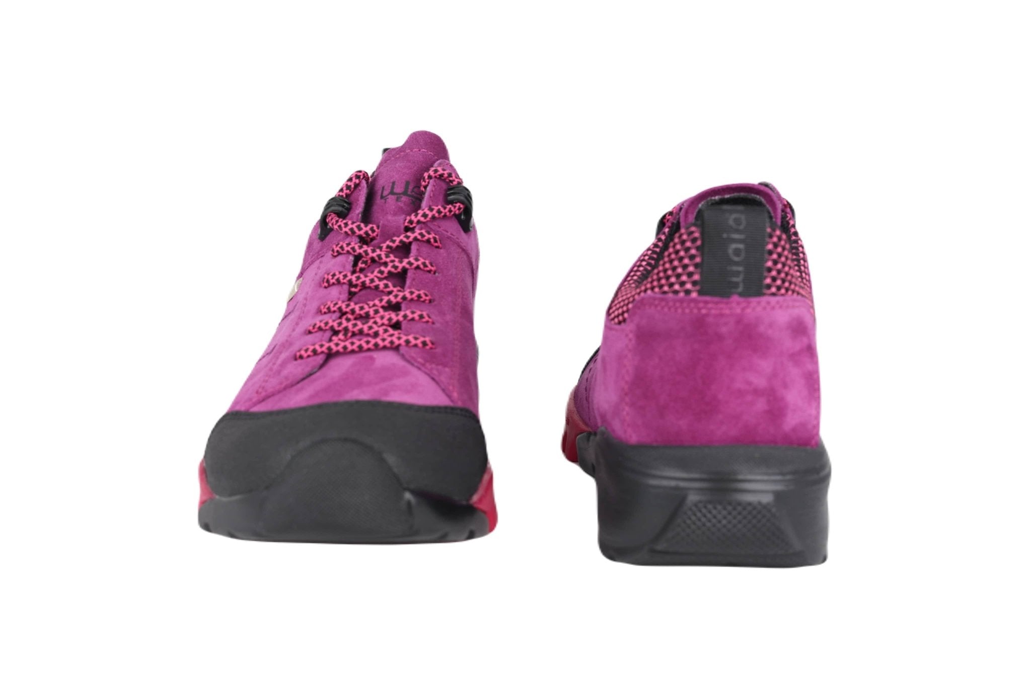 'H-Amiata' women's wide fit (H) walking sneaker - Purple - Chaplinshoes'H-Amiata' women's wide fit (H) walking sneaker - PurpleWaldläufer