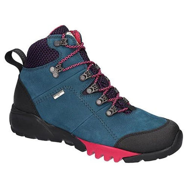 'H-Amiata' women's wide fit (H) walking waterproof boot - blue - Chaplinshoes'H-Amiata' women's wide fit (H) walking waterproof boot - blueWaldläufer