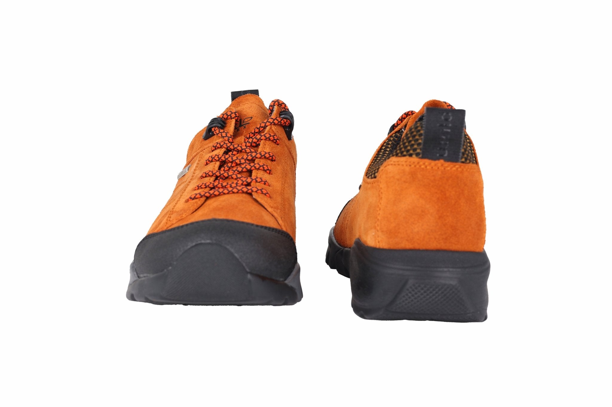 'H - Amiata' women's wide fit (H) waterproof walking sneaker - orange - Chaplinshoes'H - Amiata' women's wide fit (H) waterproof walking sneaker - orangeWaldläufer