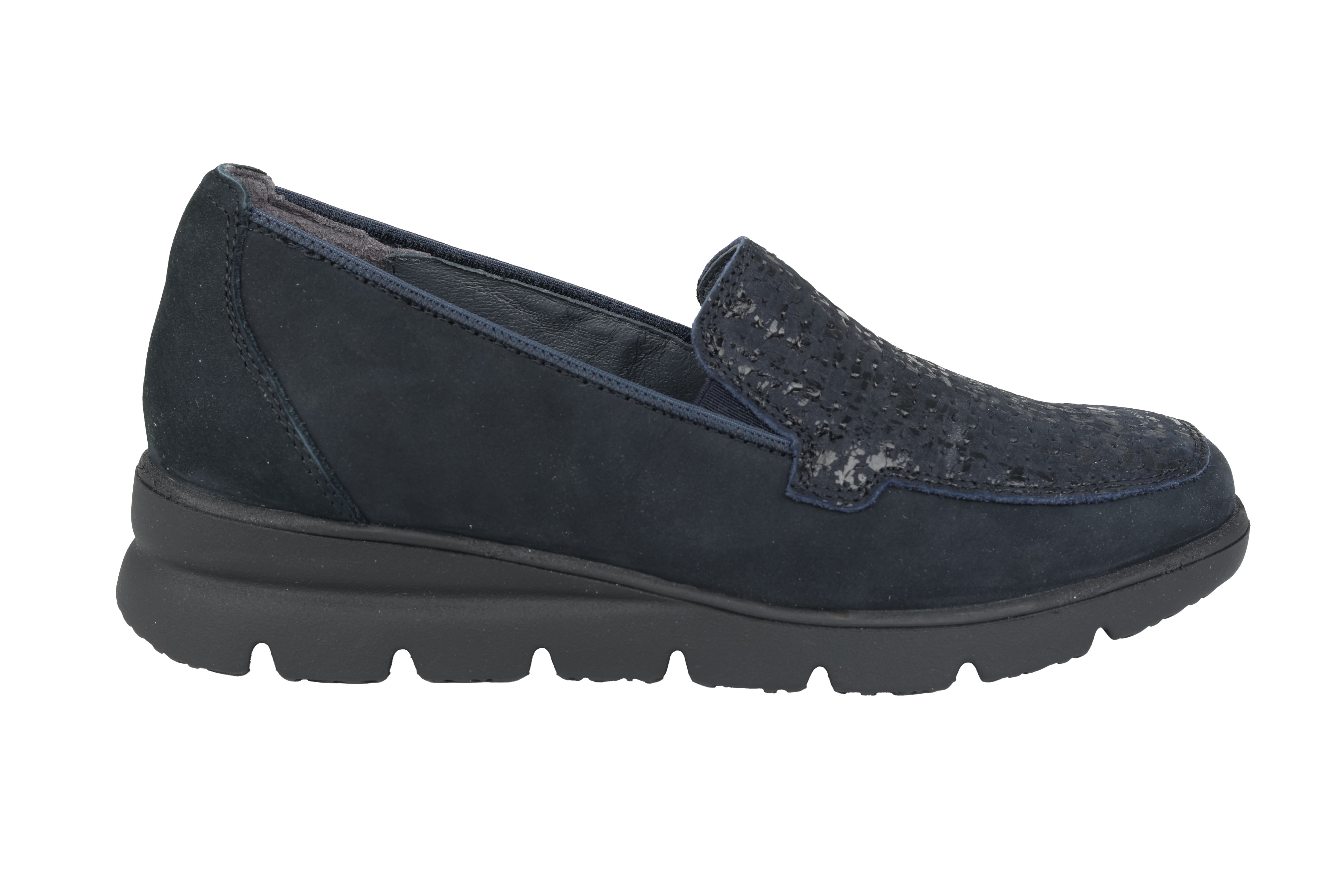 'H-Bruni' women's wide fit (H) loafer - Blue