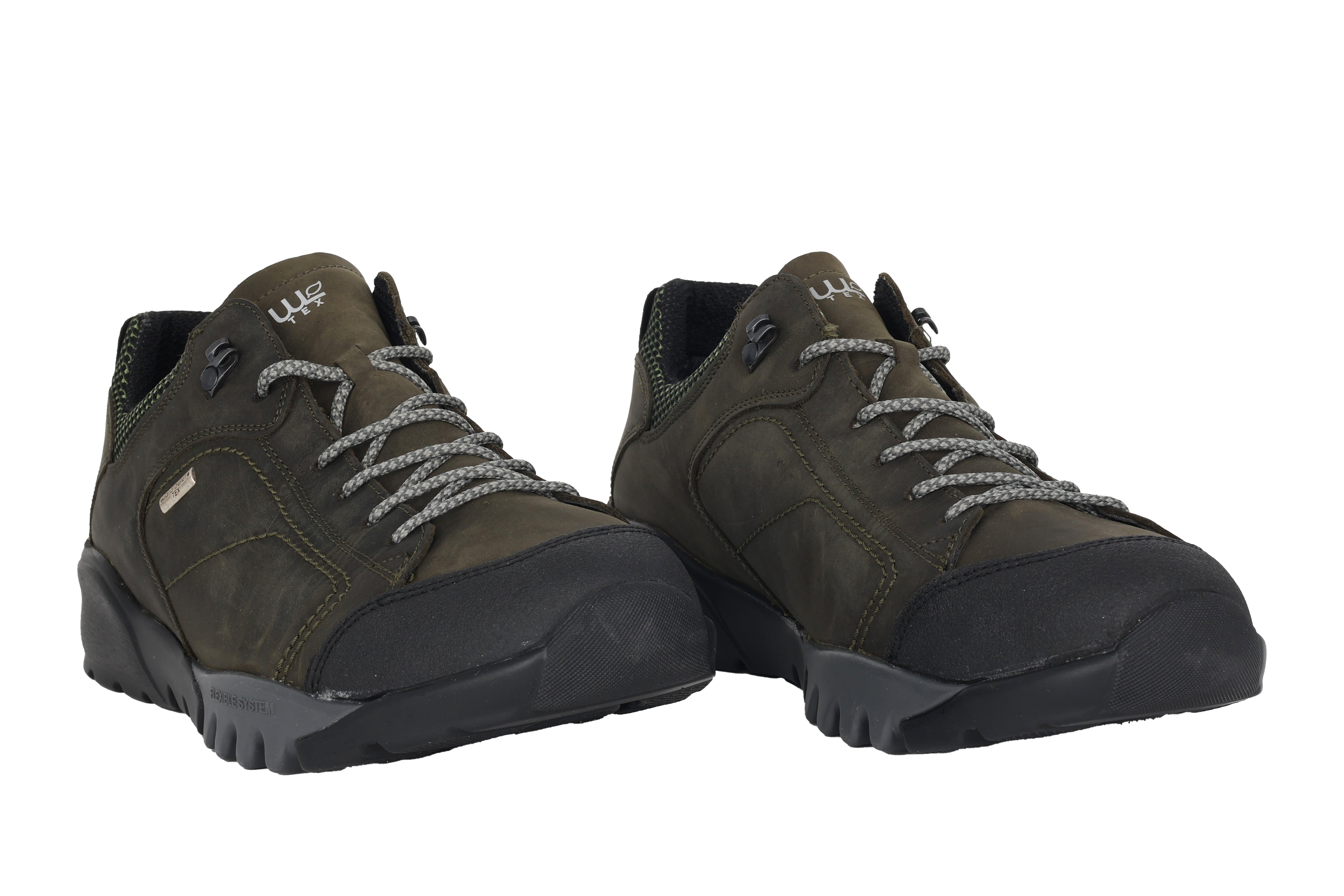 'H-Fritz' waterdichte herenschoenen met brede pasvorm (H) en veterschoenen - grijs