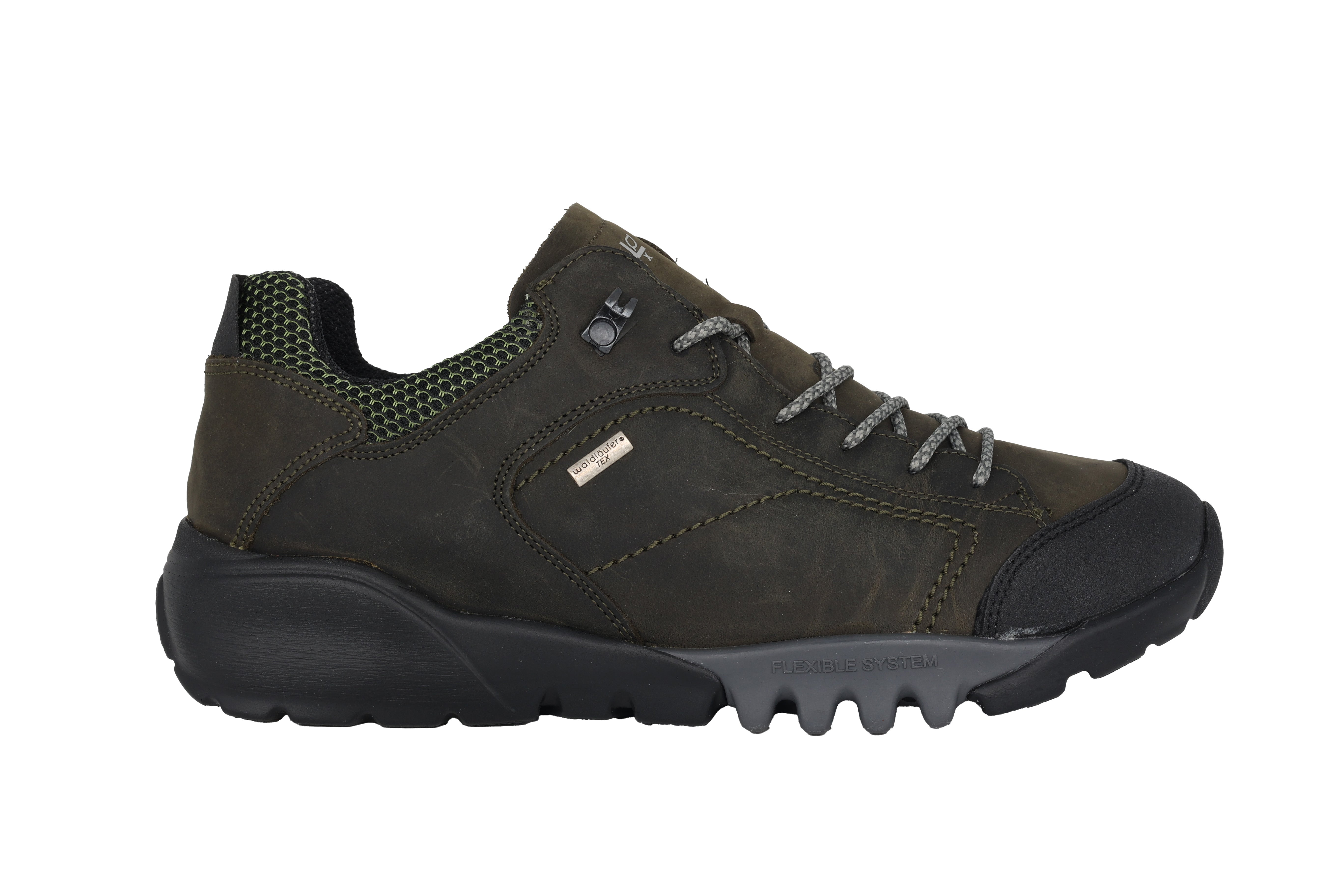 'H-Fritz' waterdichte herenschoenen met brede pasvorm (H) en veterschoenen - grijs