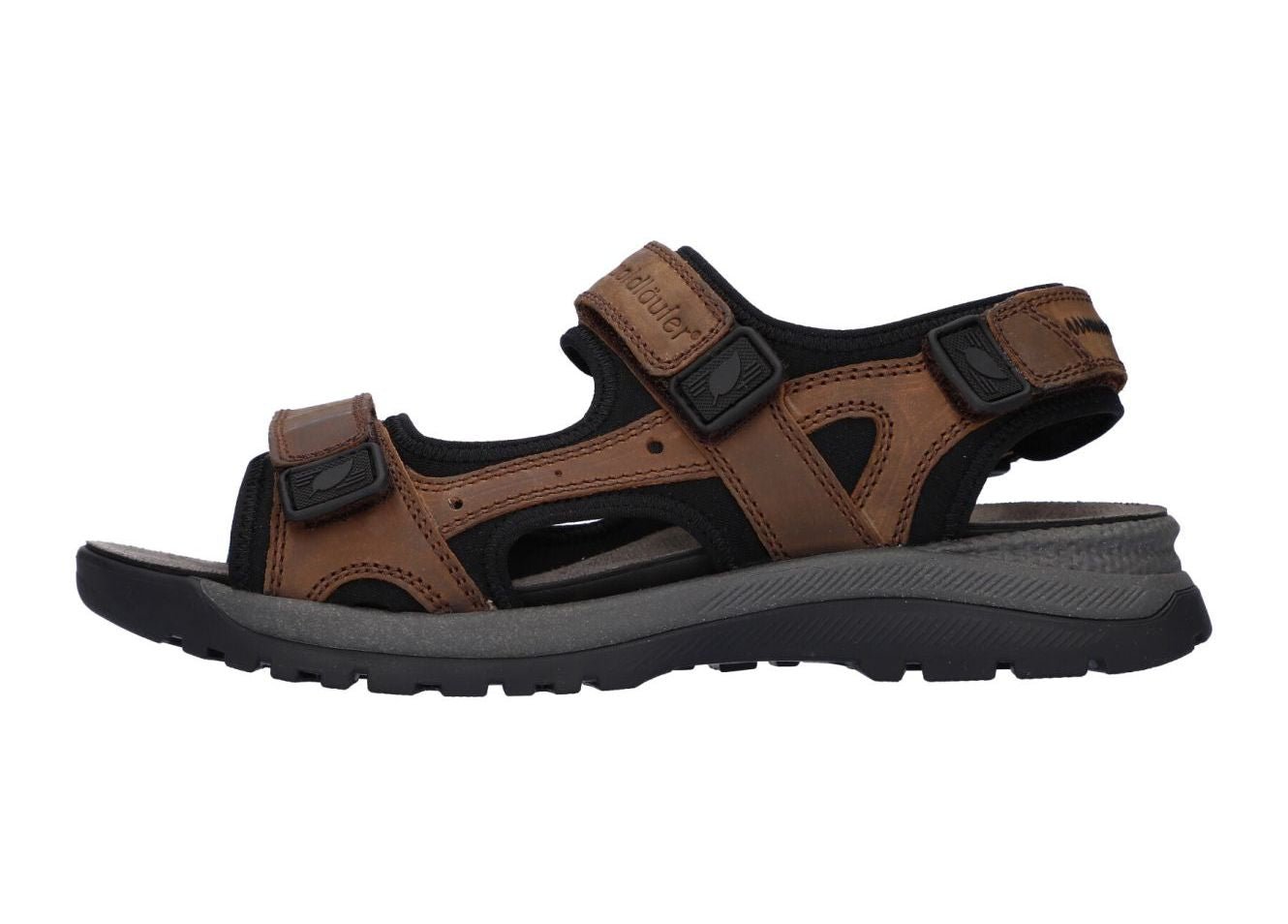 'H-Taro' men's wide fit (H) sandal - brown - Chaplinshoes'H-Taro' men's wide fit (H) sandal - brownWaldläufer